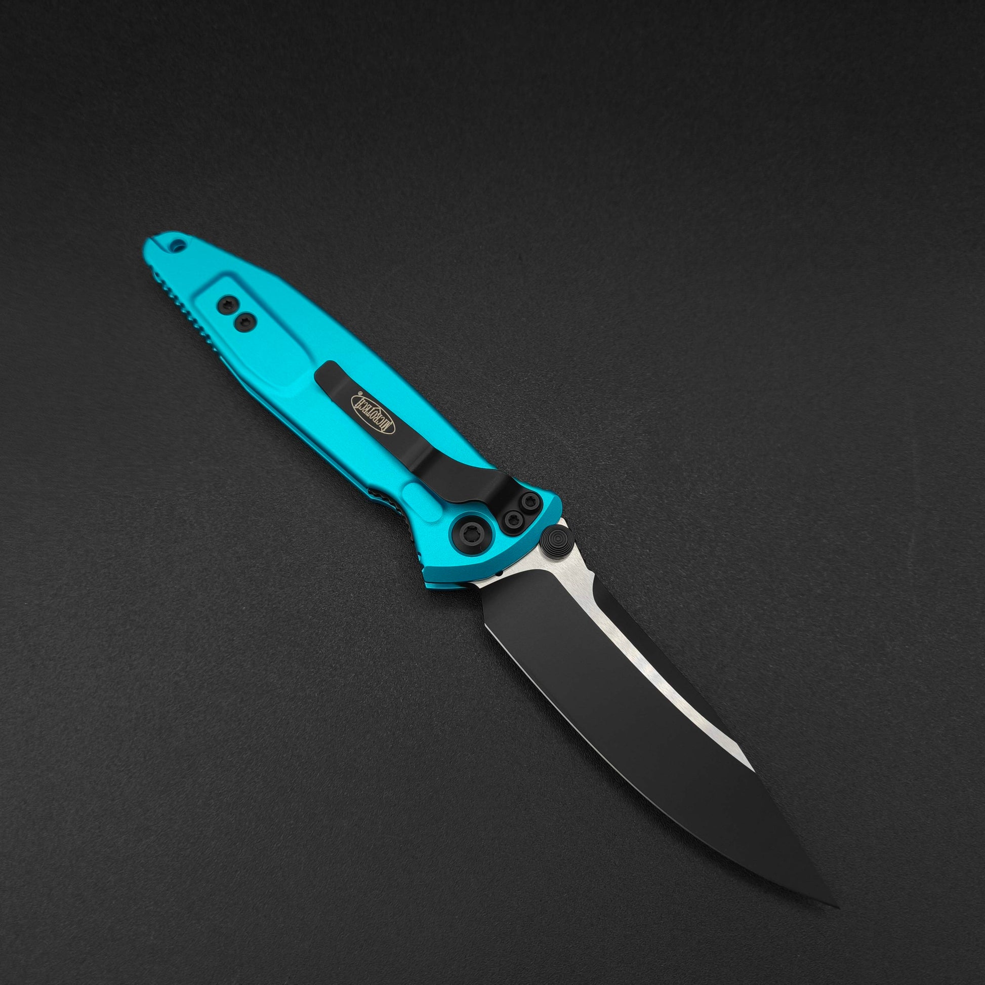Microtech Knives Socom Elite S/E Turquoise two-tone 2