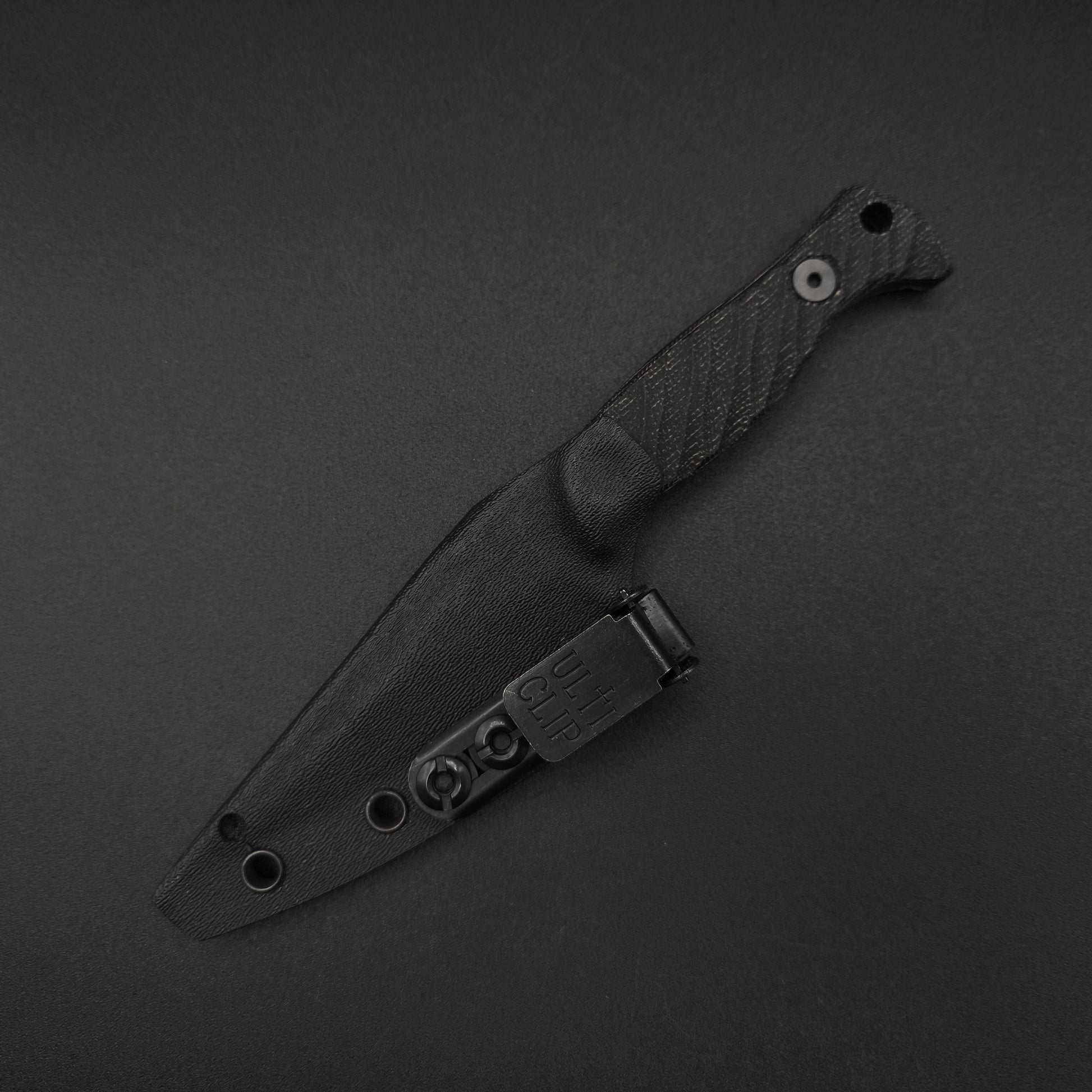 Half Face Blades Gulo Gulo Black Canvas Micarta, Midnight Bronze 4