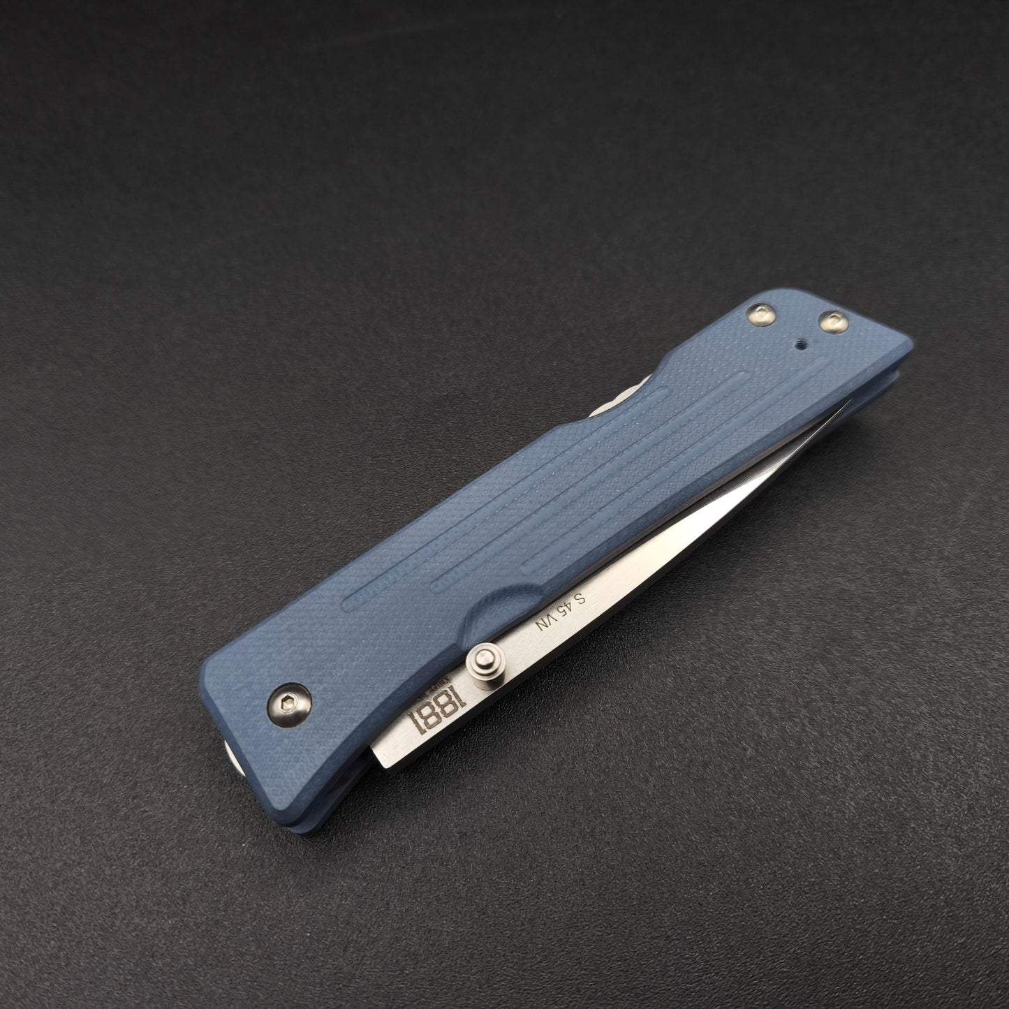 Medford 1881 Route66 Drop Point Denim Blue