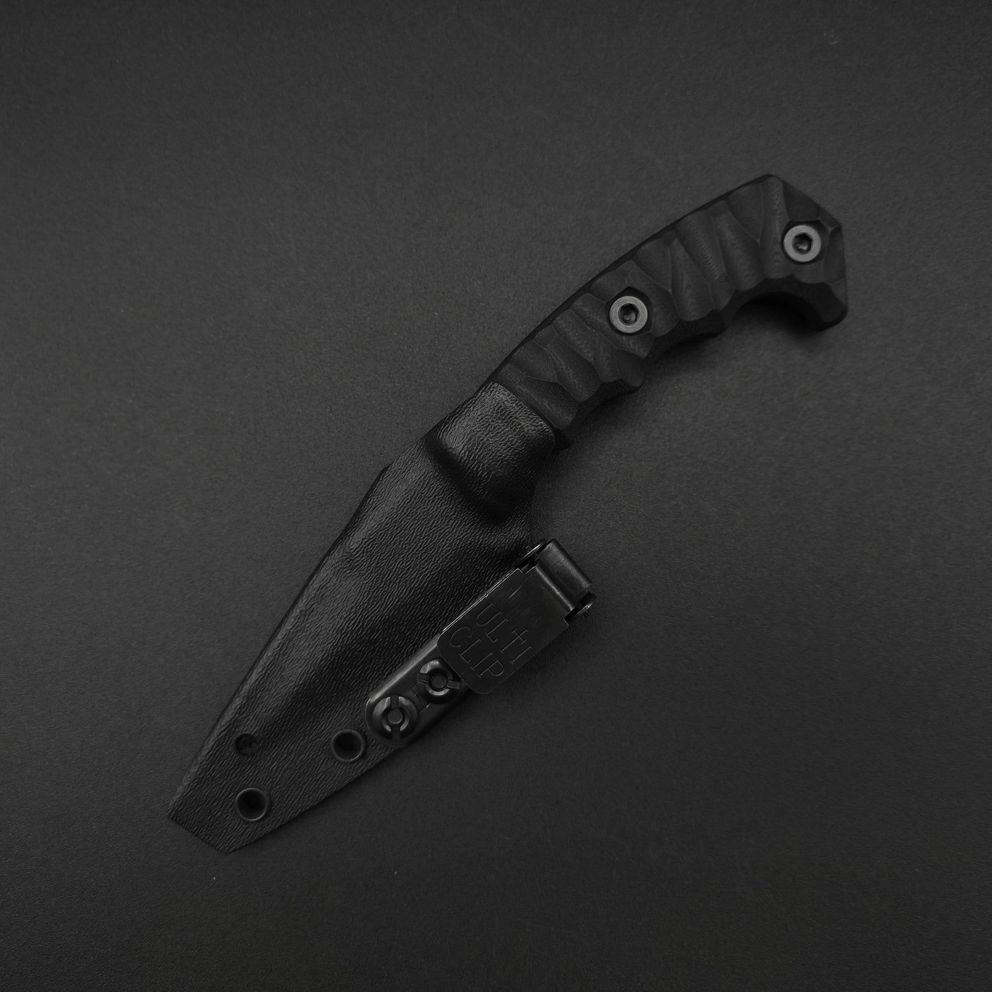 Half Face Blades HUMINT 3" Black G10
