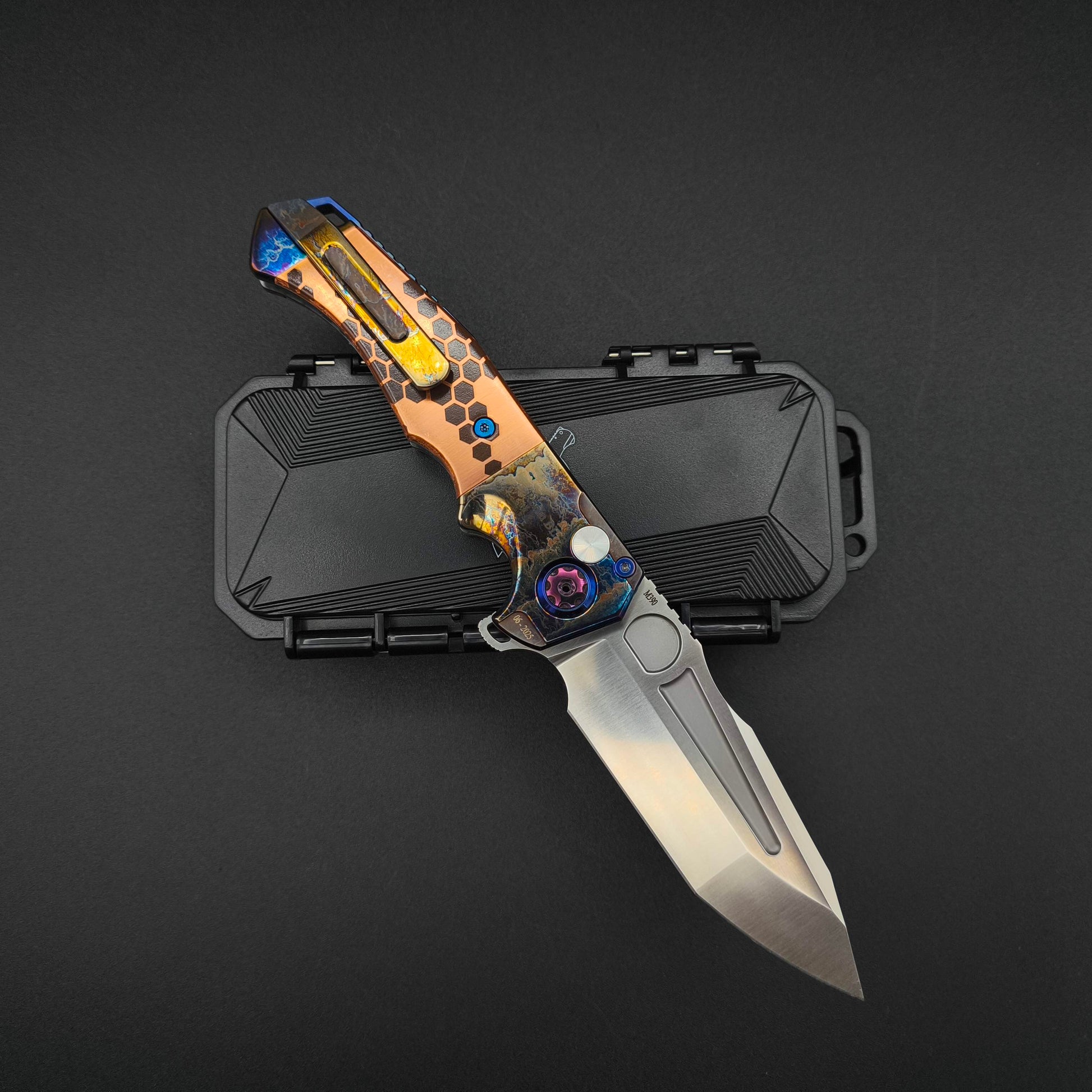 ADV Ronin Acid Rain Titan, Copper Inlays, Satin Blade 2
