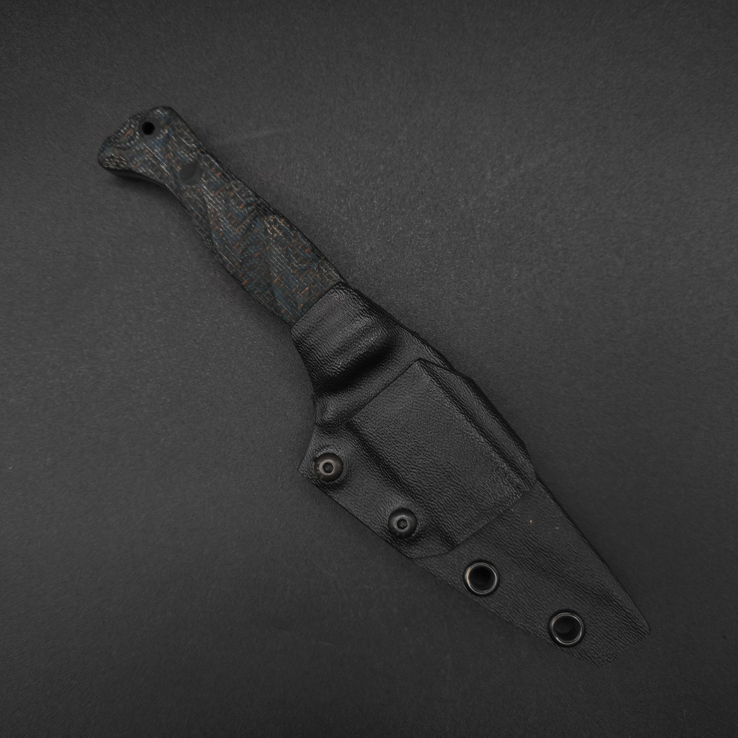 Half Face Blades Gulo Gulo, Kamari Burlap Micarta 3