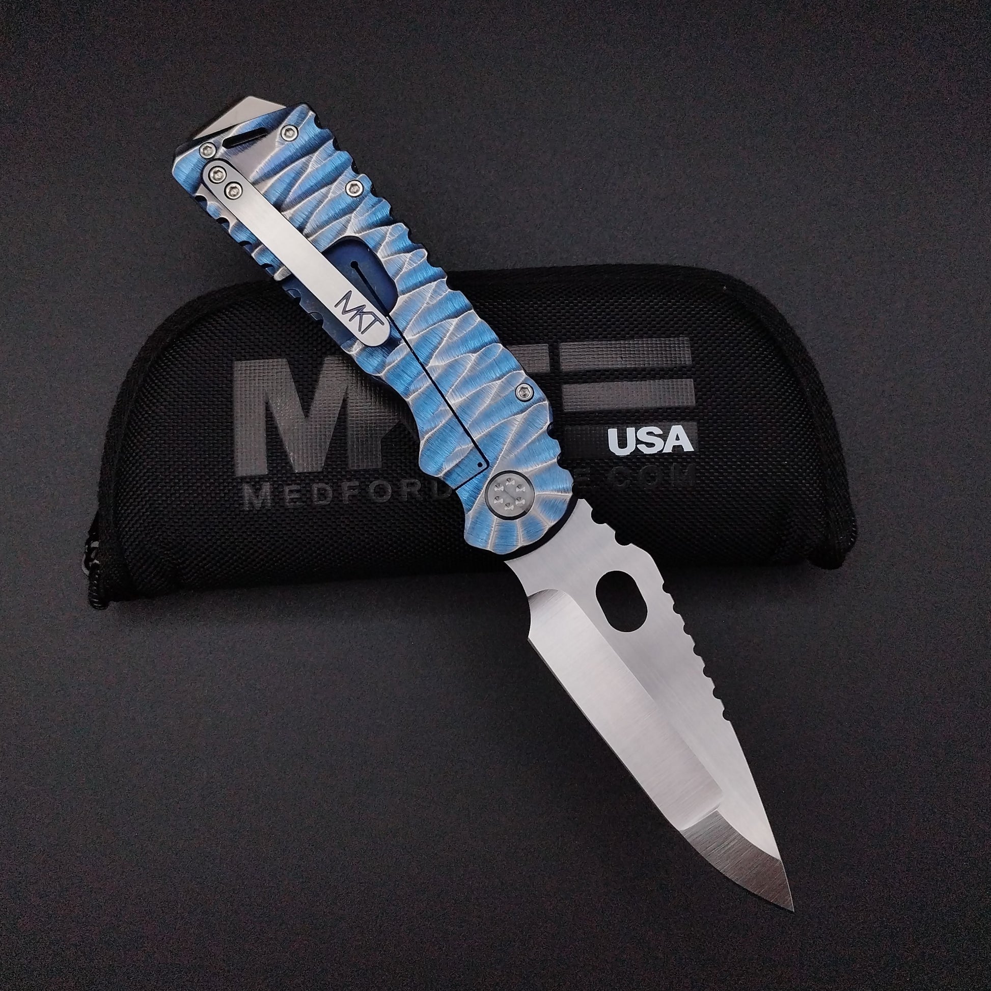 Medford Arktika, Satin, Blue and Silver Predator 2