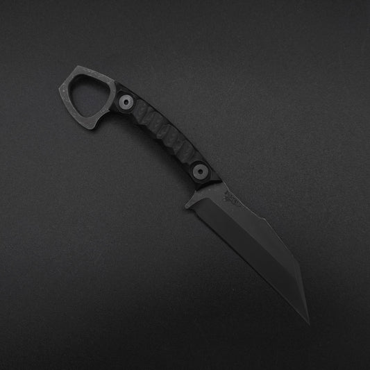 Half Face Blades SHPOS Black G10, stonewashed 1