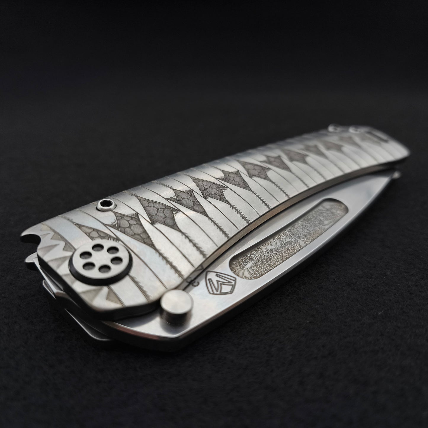 Medford Marauder H Tanto, Samurai Series, Radius "Tsumami-Maki" Wrap