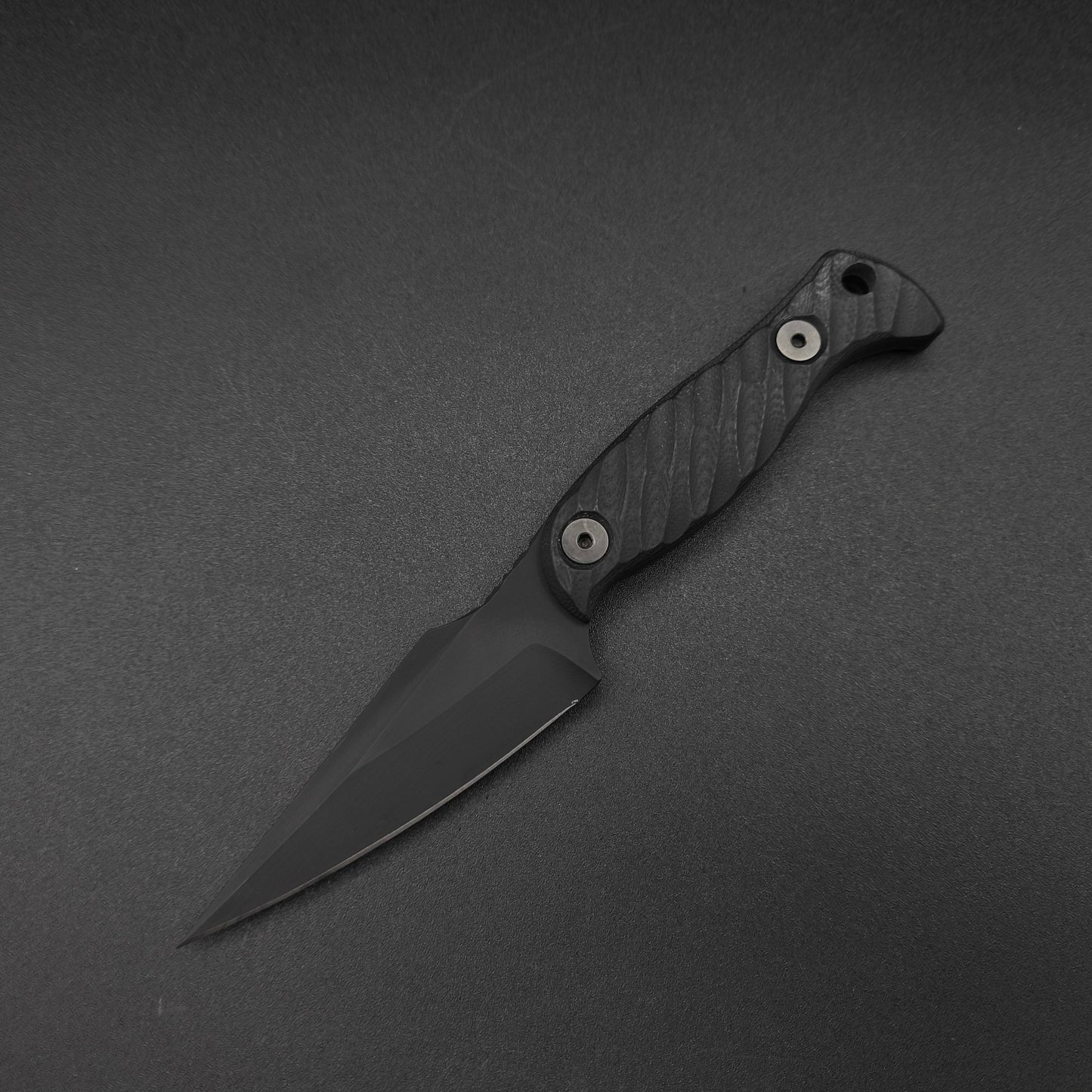 Half Face Blades Gulo Gulo, Black G10, Armor Black cerakote 2