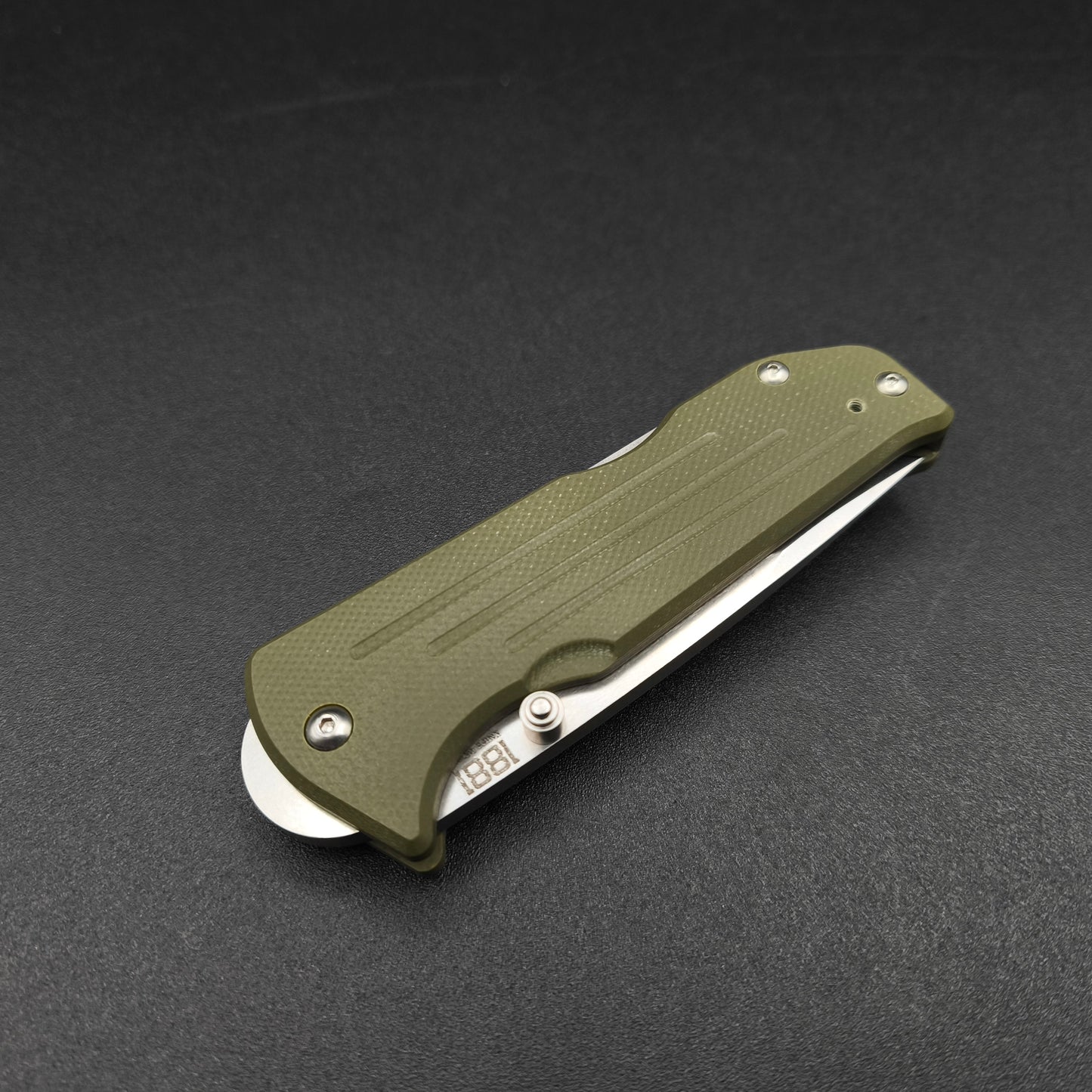 Medford 1881 Bourbon Drop Point OD Green