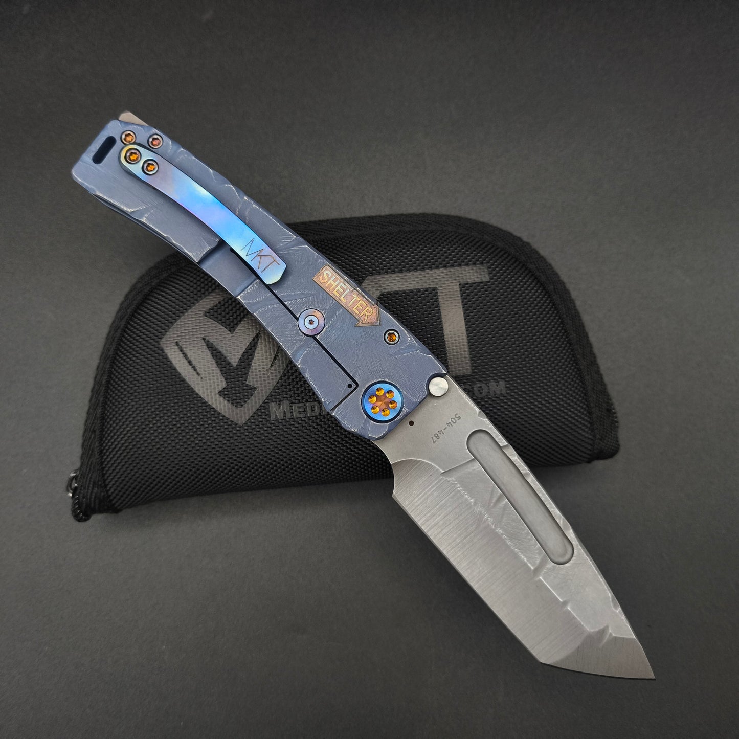 Medford Marauder, Full Size, Tanto, Blue Fallout Limited Edition