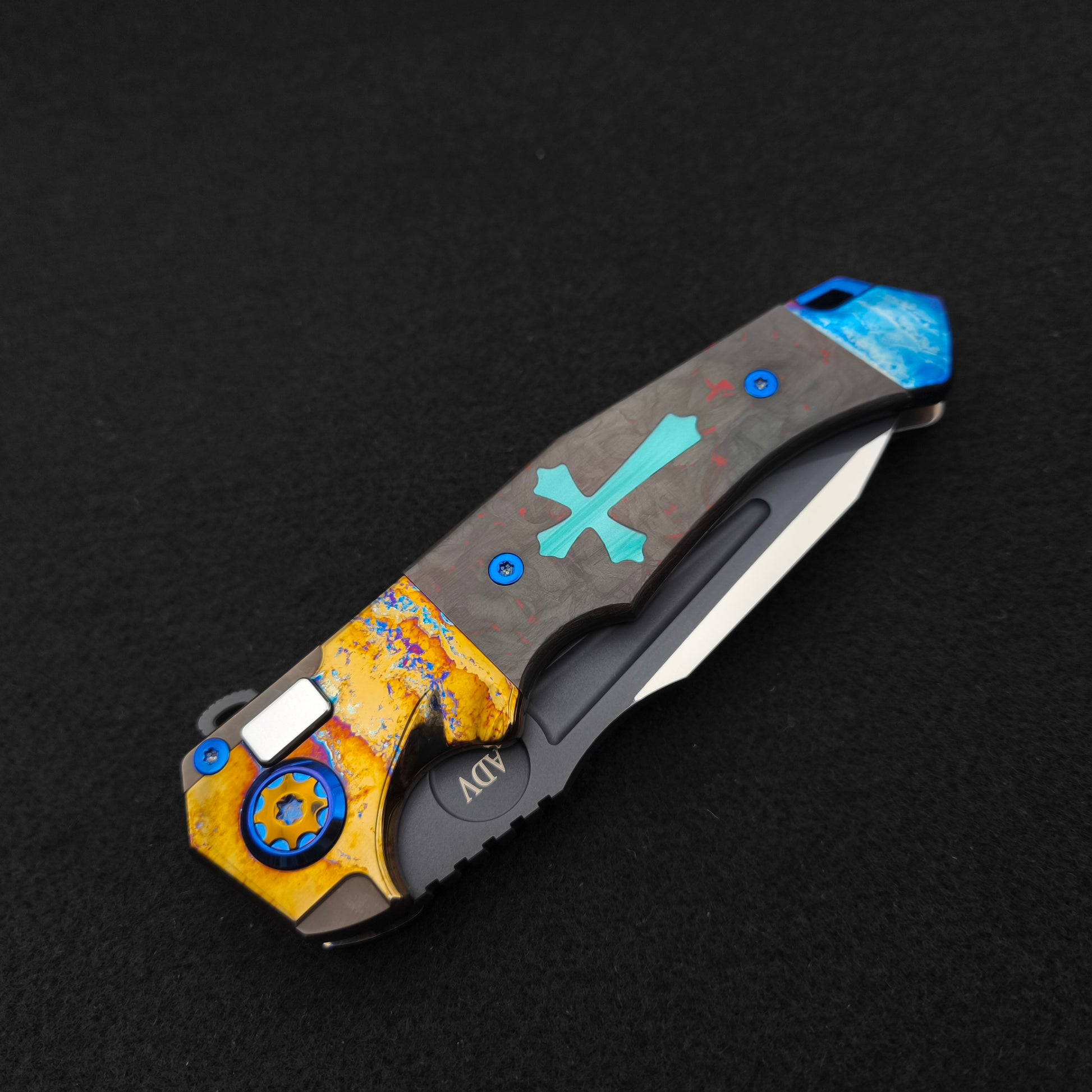 ADV Ronin Acid Rain, Carbon Fiber with Teel Cross 3