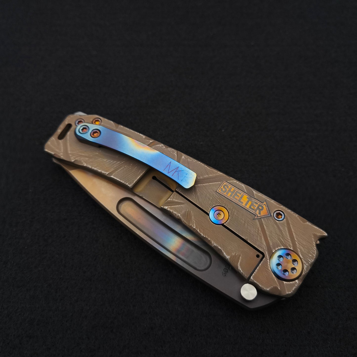 Medford Marauder H, Vulcan Tanto, Fallout Finish 5