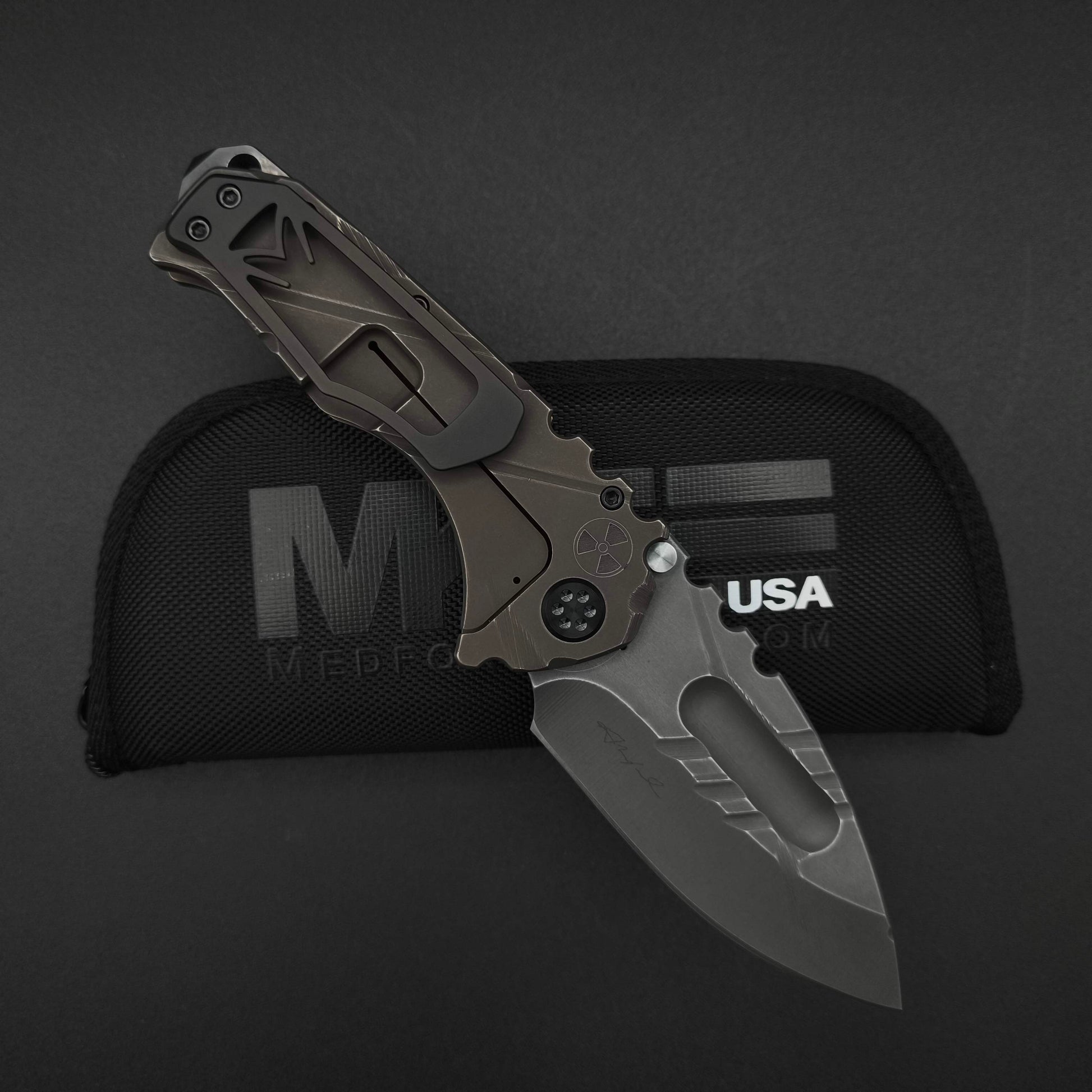 Medford Praetorian Ti, Fallout Finish RESTRICTED AREA *Greg Medford Limited Edition* 2