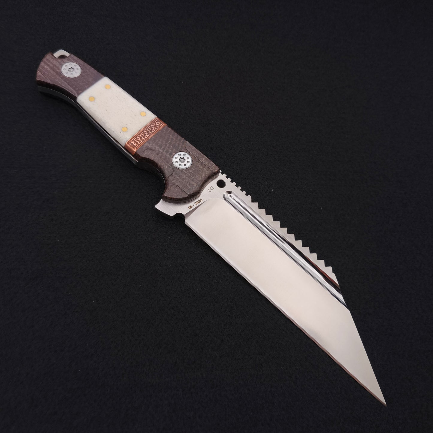 ADV Saw King Custom Micarta Scales 2 - 2