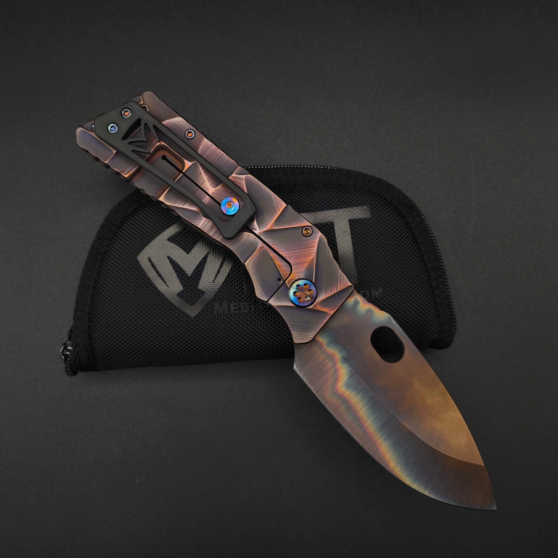 Medford Fat Daddy Vulcan, Copper Rose Stained Glass 2