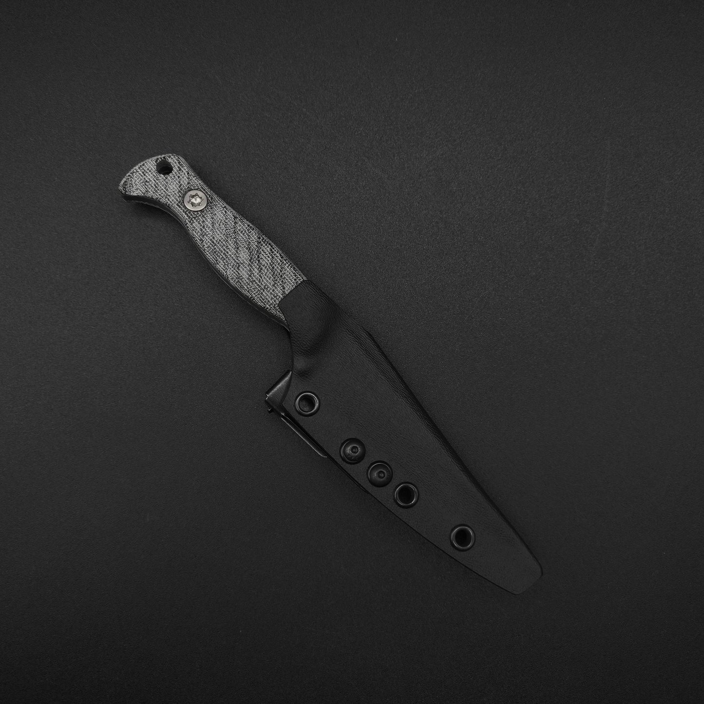 Half Face Blades Congressman Black Canvas Micarta 3