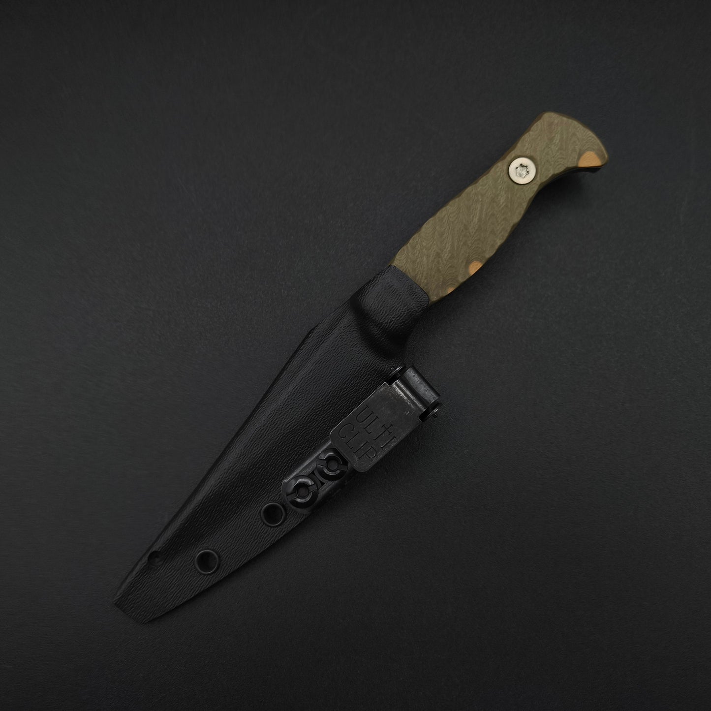 Half Face Blades Congressman OD Green and Coyote G10, stonewashed 4