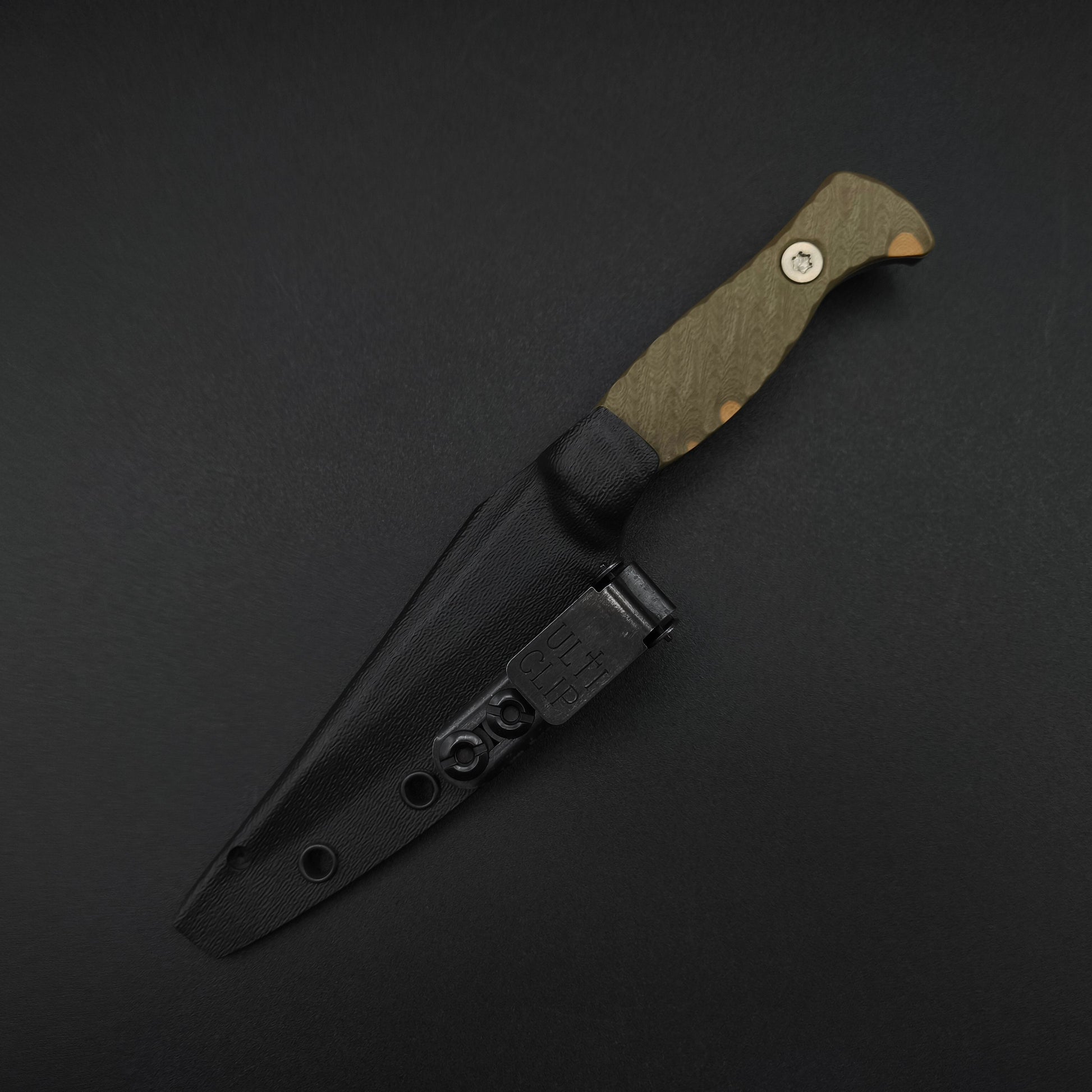 Half Face Blades Congressman OD Green and Coyote G10, stonewashed 4