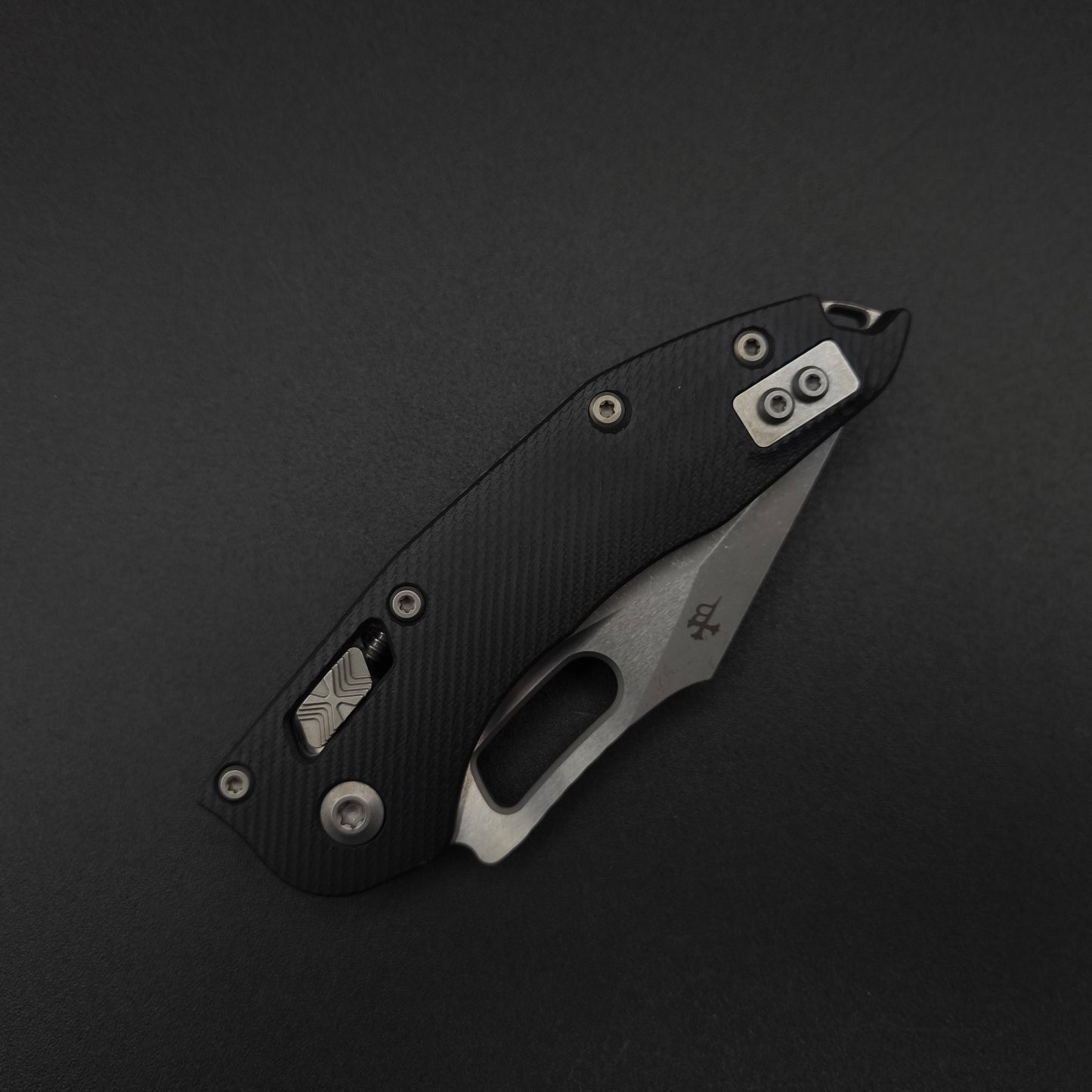 Microtech Stitch S/E Ram Lok Black G10 Apo FS 3