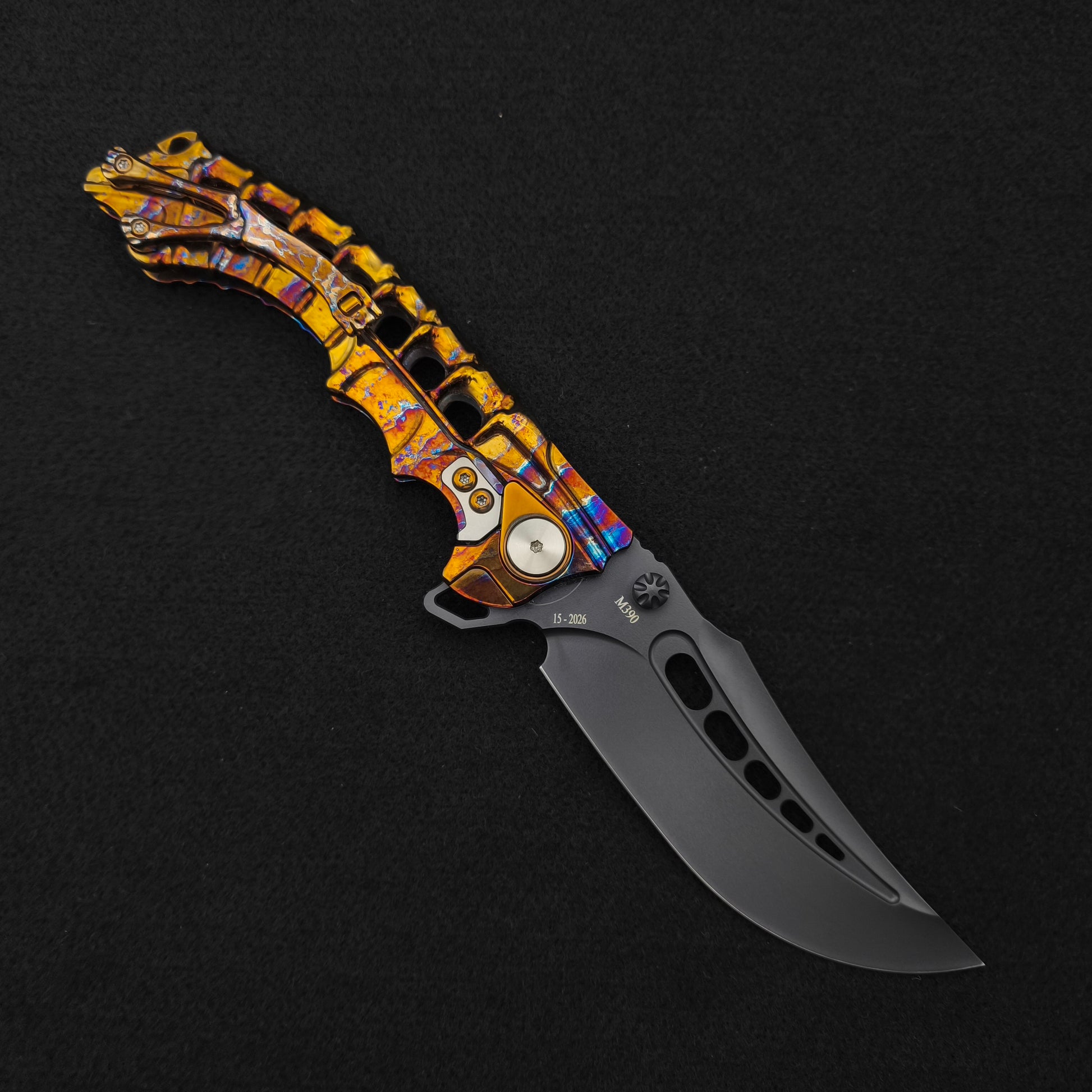 ADV Scavenger Gen 2, Integral Titanium Handle, Kal-Gard and Acid Rain, M390 2