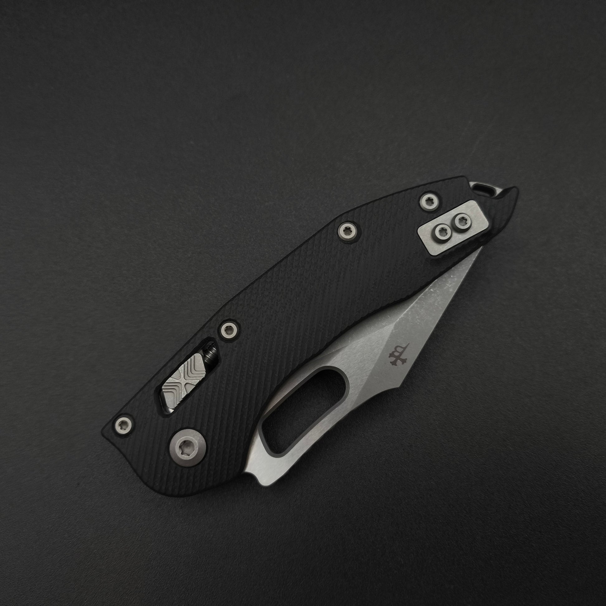 Microtech Stitch S/E Ram Lok Black G10 Apo M390MK 3