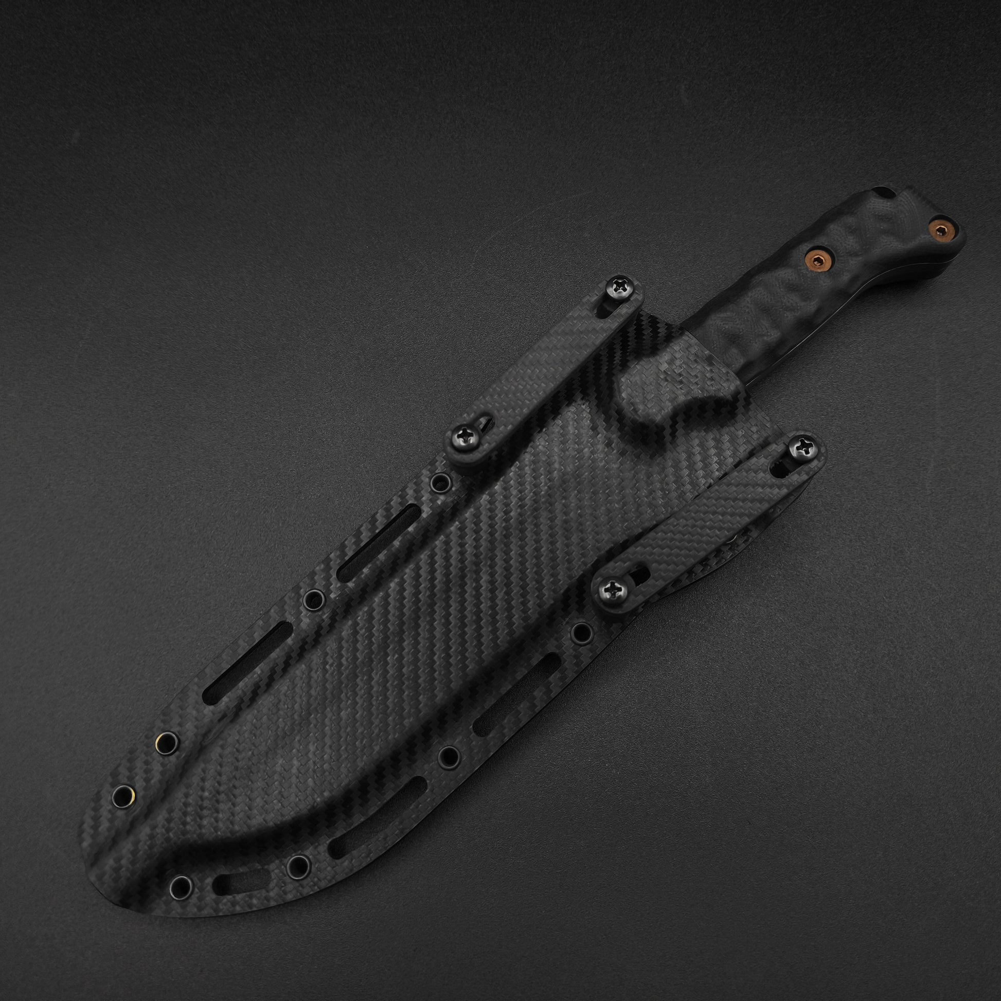 Dawson Knives Reaper Wildfire, Black G10, ProCut 5