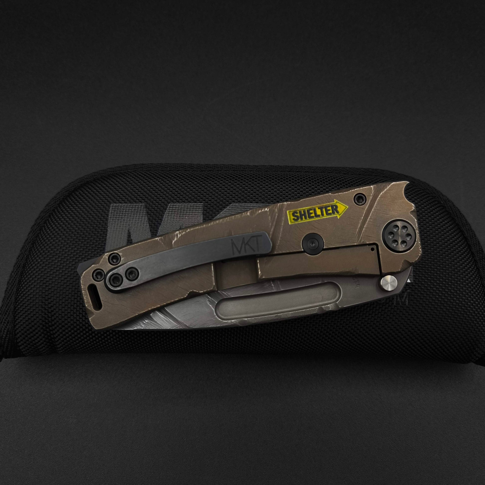 Medford Marauder H Tanto, Fallout Finish, Limited Edition 4