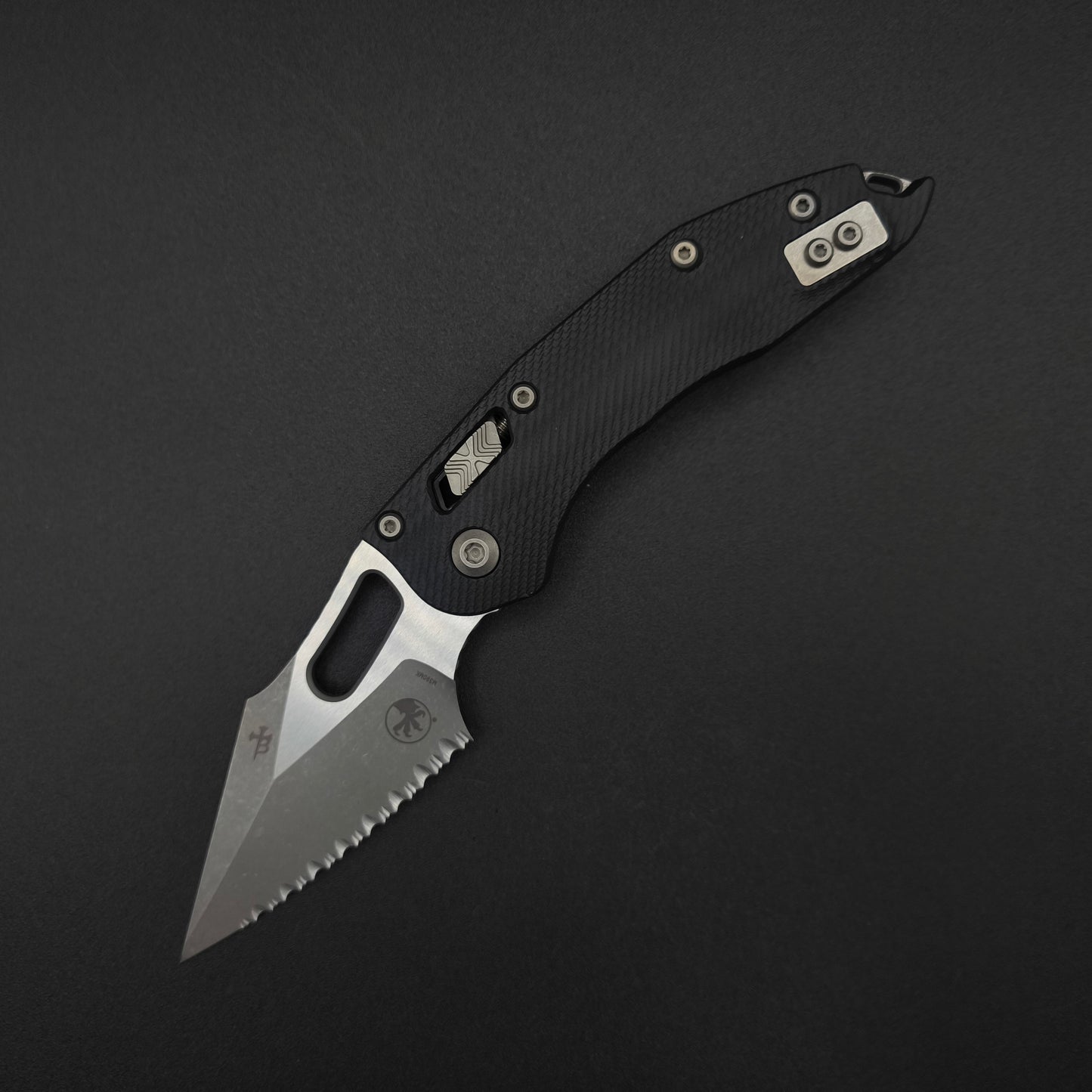 Microtech Stitch S/E Ram Lok Black G10 Apo FS 1