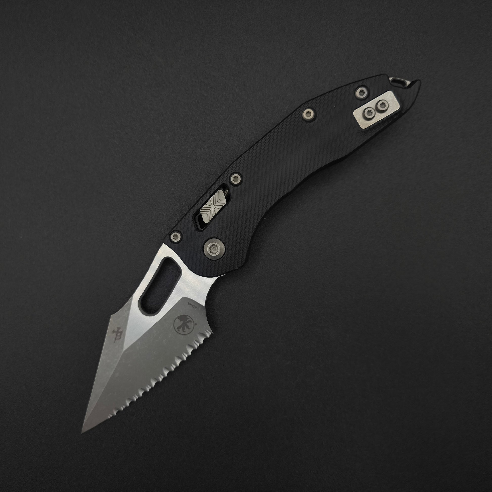 Microtech Stitch S/E Ram Lok Black G10 Apo FS 1