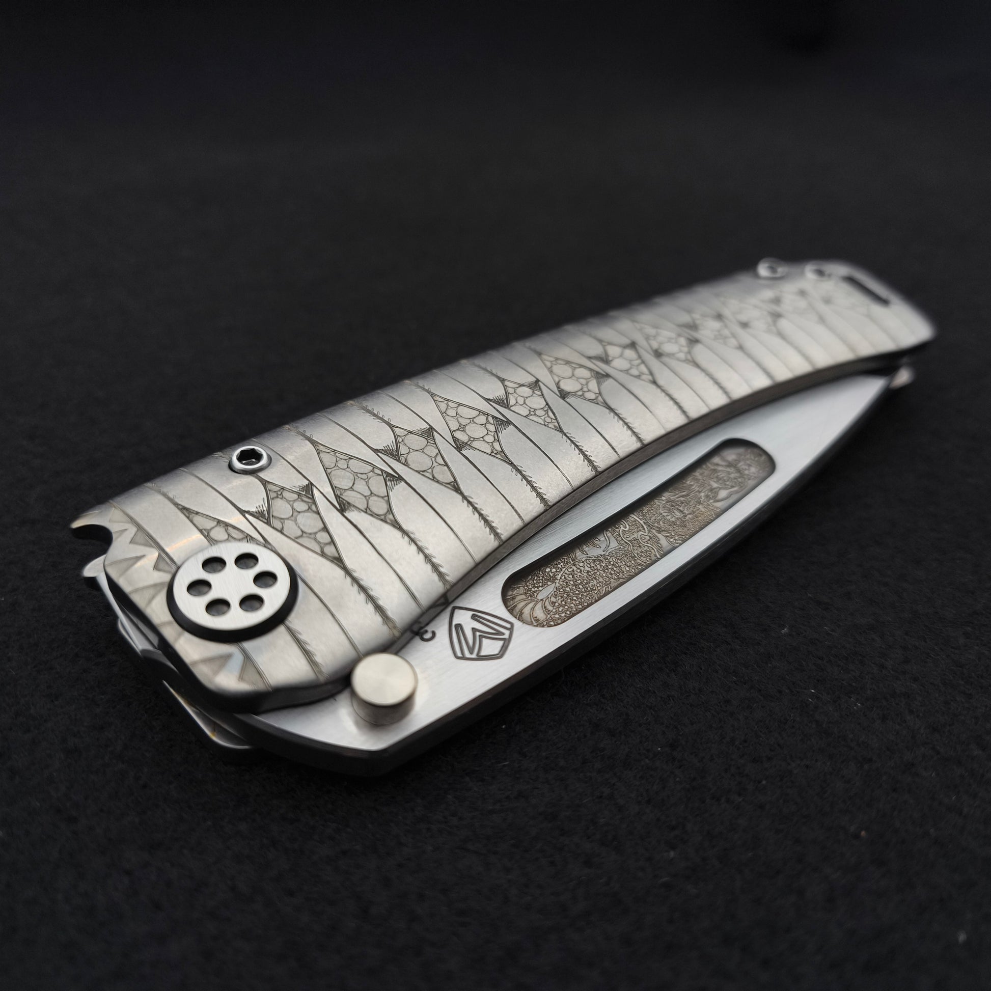 Medford Marauder H Tanto, Samurai Series, Radius "Tsumami-Maki" Wrap 4