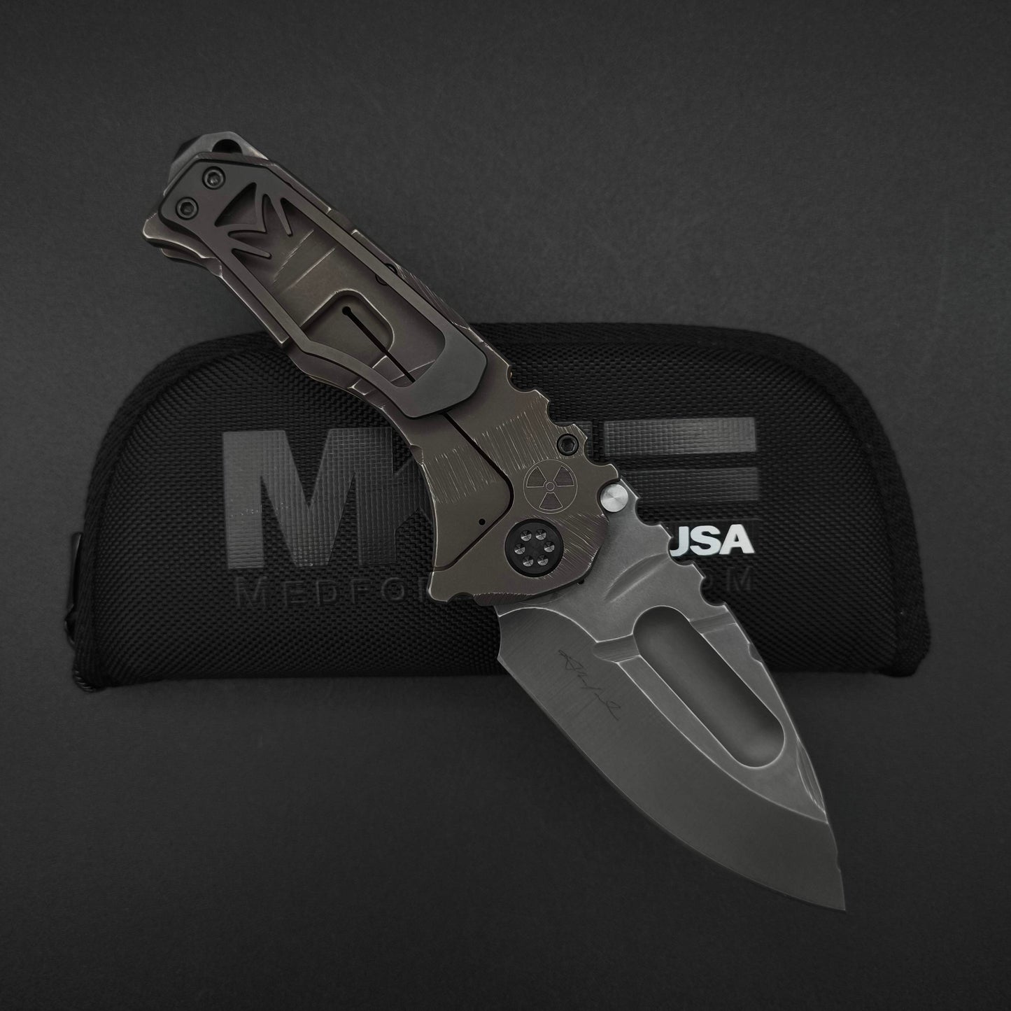 Medford Praetorian Ti, Fallout Finish BUNKER *Greg Medford Limited Edition* 2
