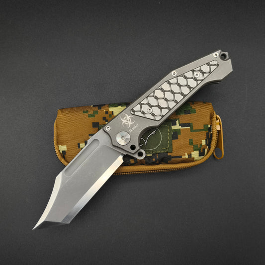 ADV Freak, Satin Titanium Border finish