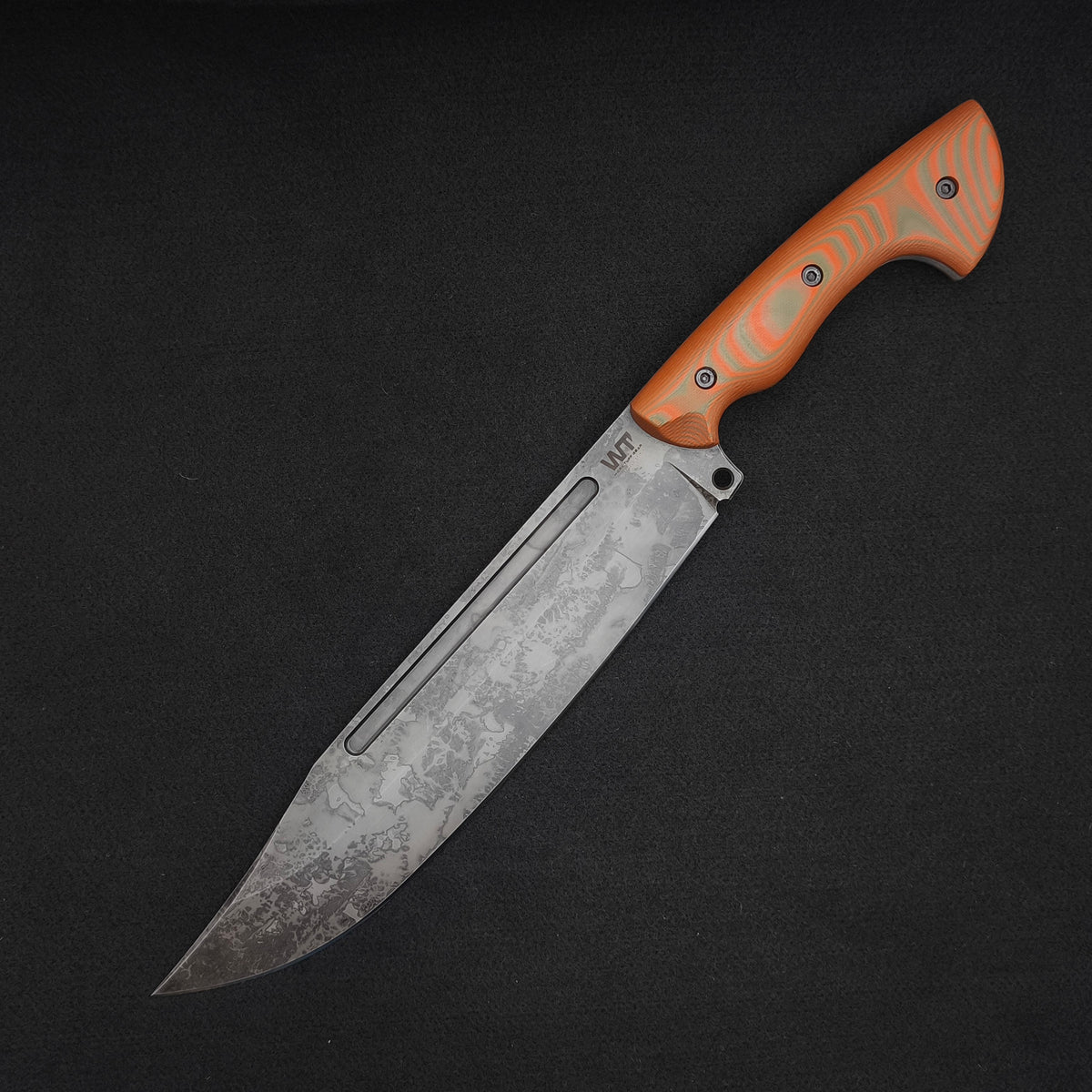 Work Tuff Gear PWB-9-NC (SK85), APO Washed, Hunter Orange Camo G10 - Special Edition 2