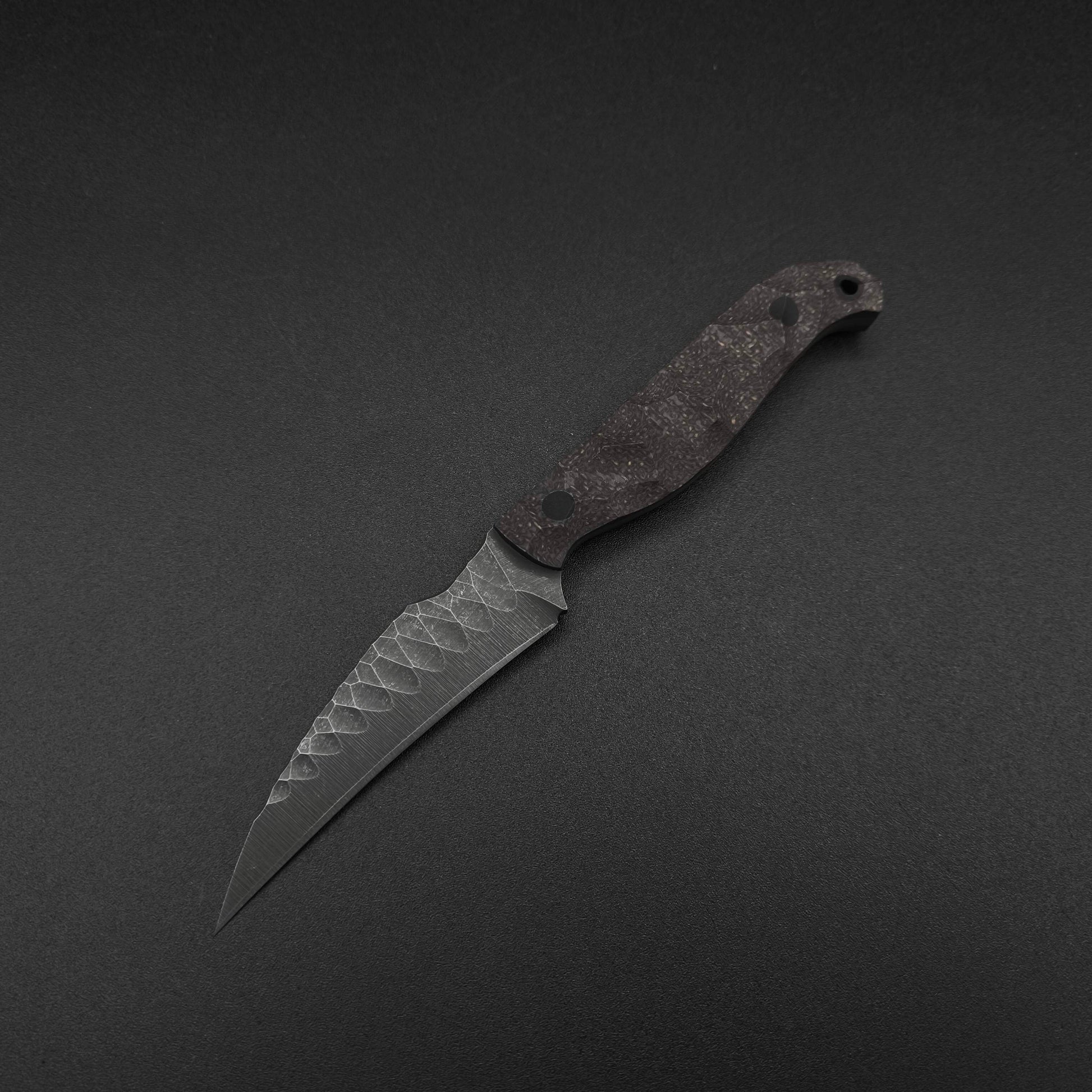 Half Face Blades Gula Gula, Bison Jute Micarta 2