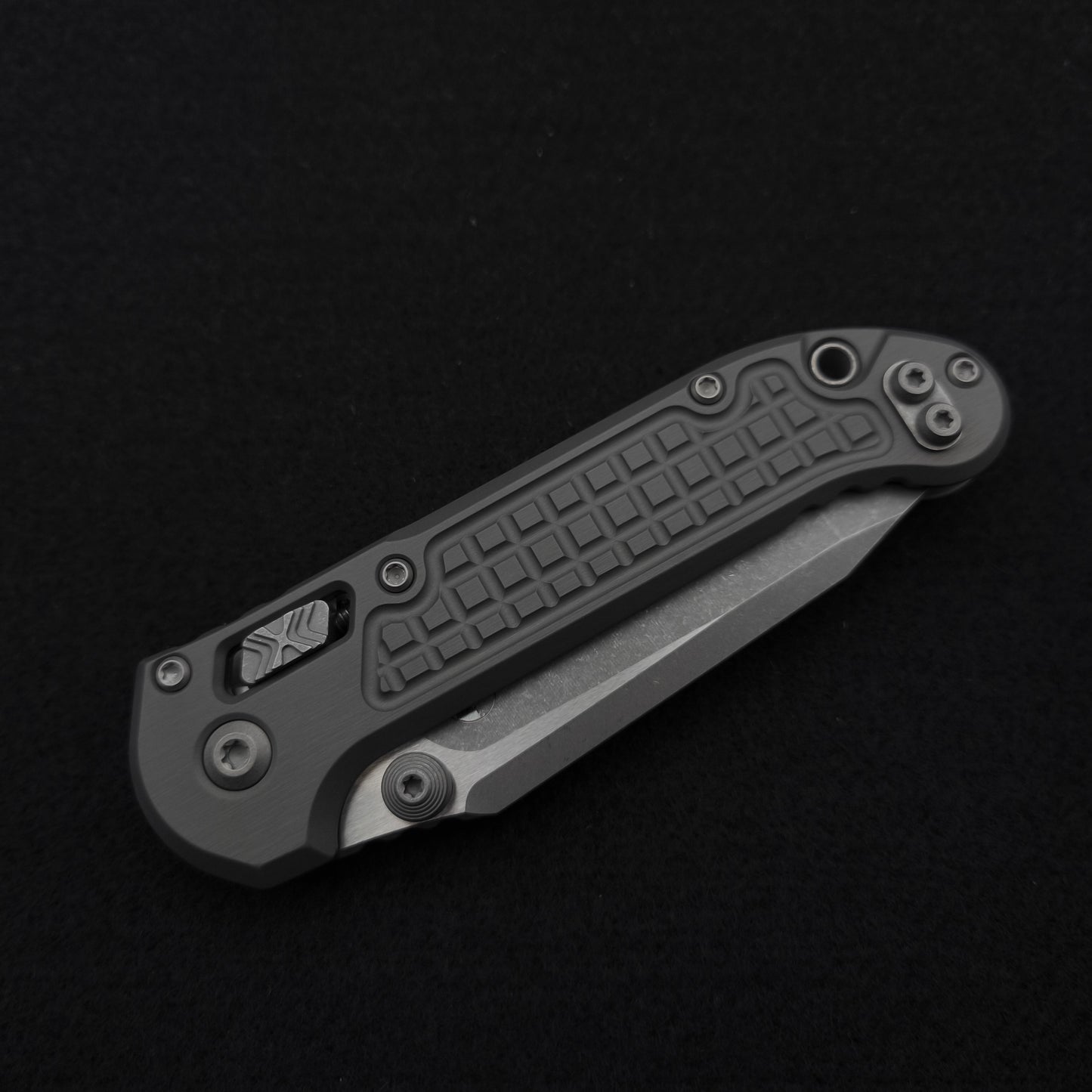Microtech Knives L.U.D.T. RAM-LOK T/E Frag Natural Clear Apocalyptic Standard