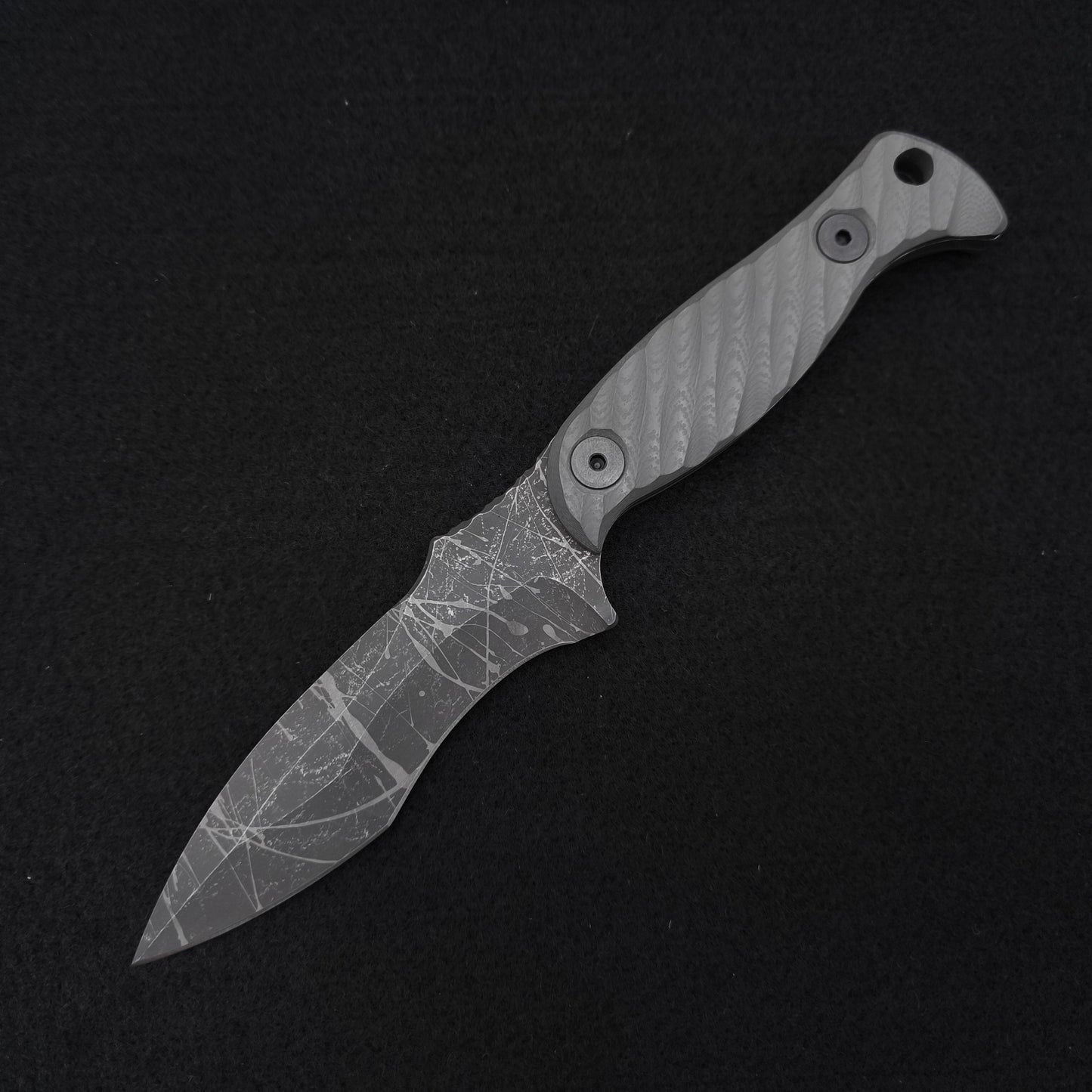 Half Face Blades Extremis MK1 Gray G10 2