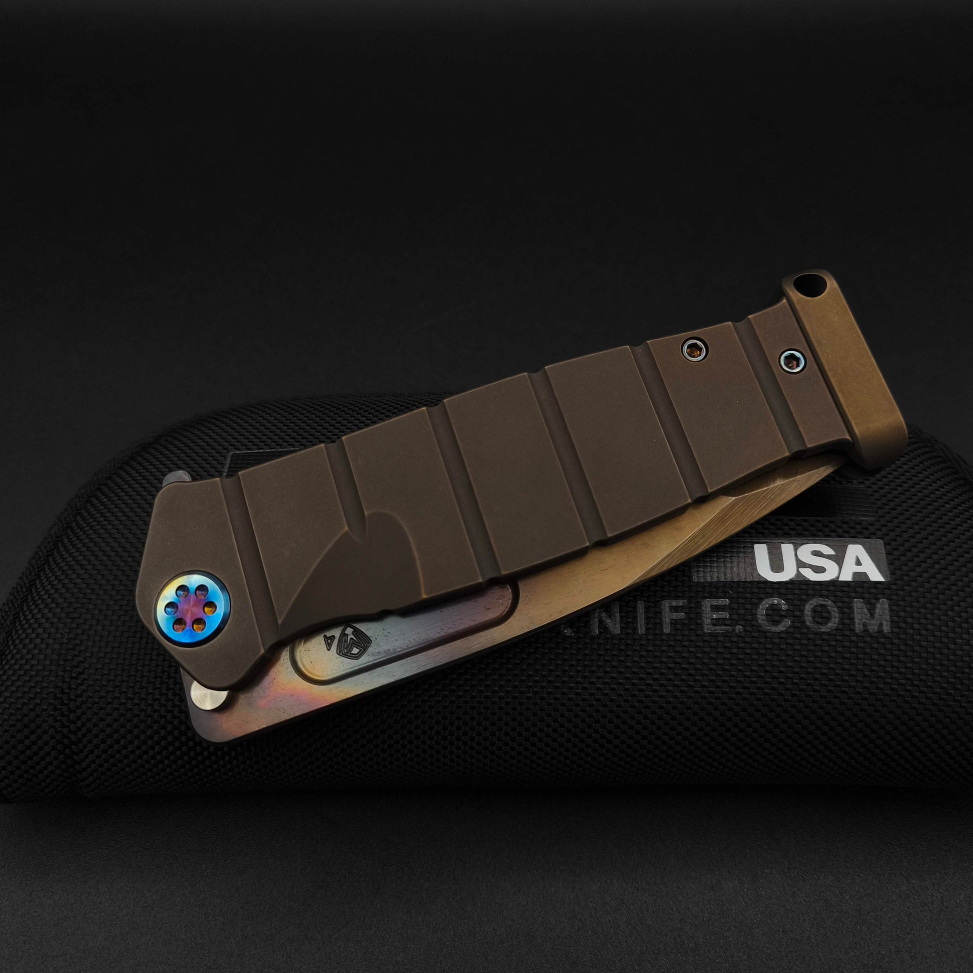 Medford USMC FF Fighter Flipper, Vulcan DP, Old School Bronze 4