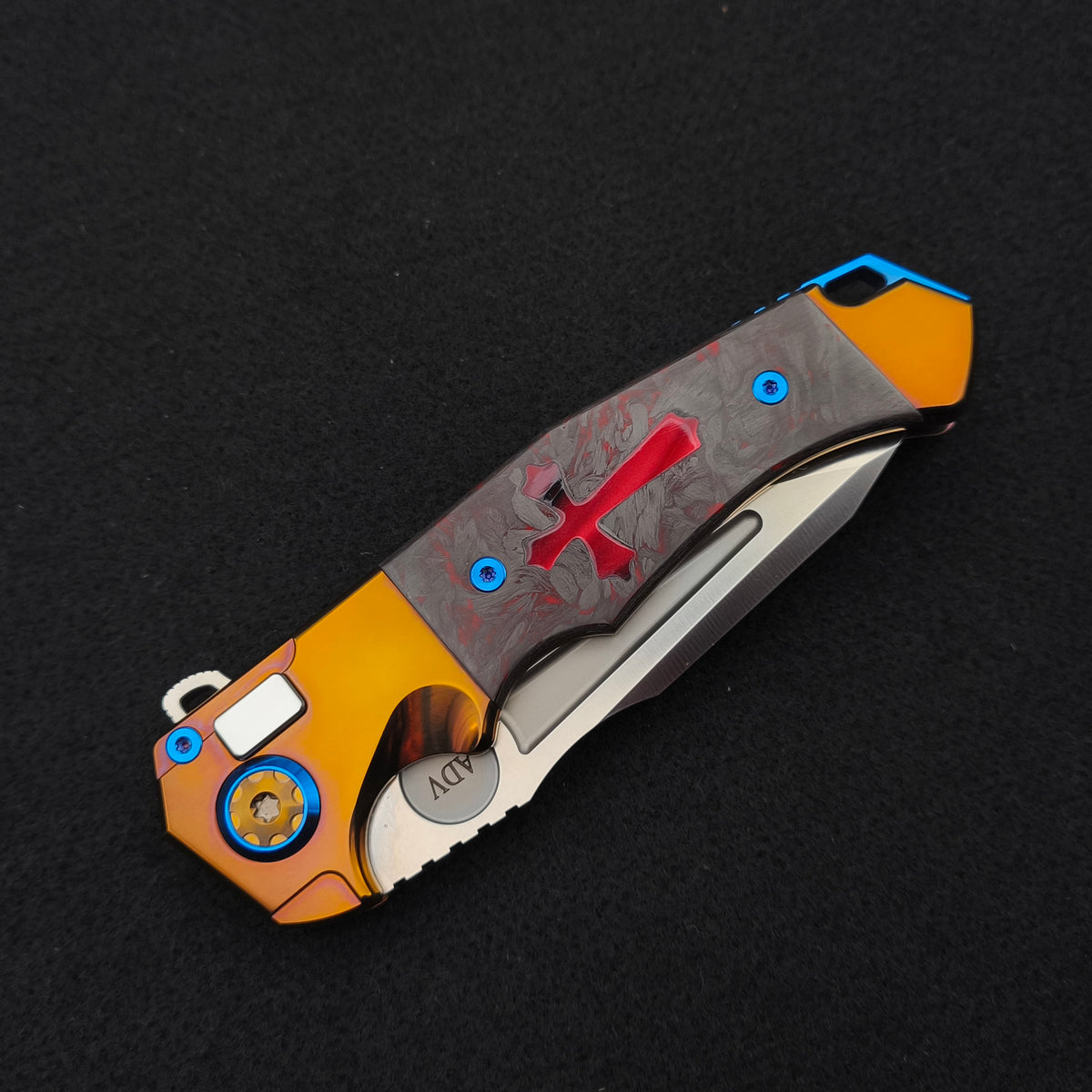 ADV Ronin Gold/Bronze, Carbon Fiber with Red Cross 4