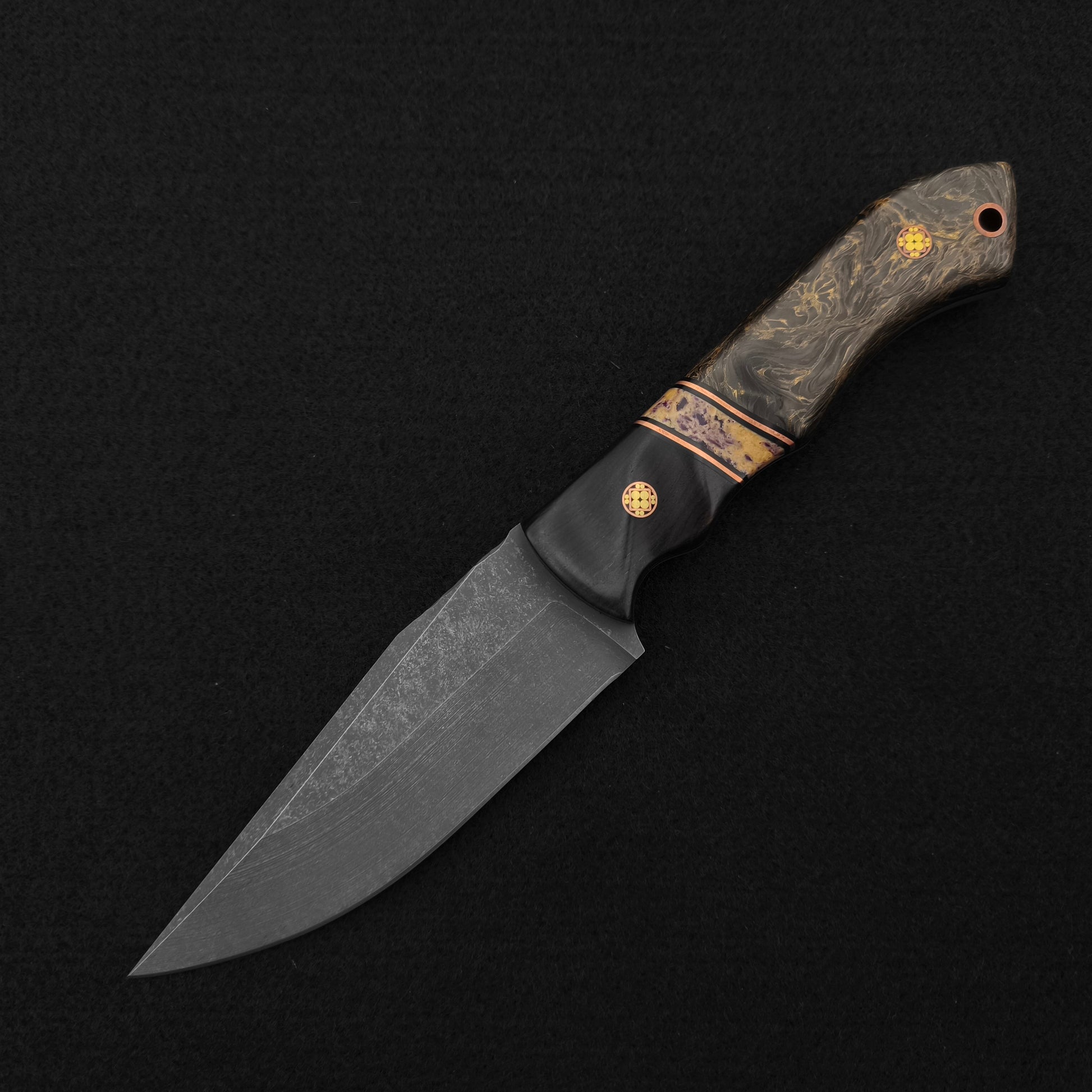 Half Face Blades Red Crow African Blackwood, Purple Calceon Split, Magnacut 2