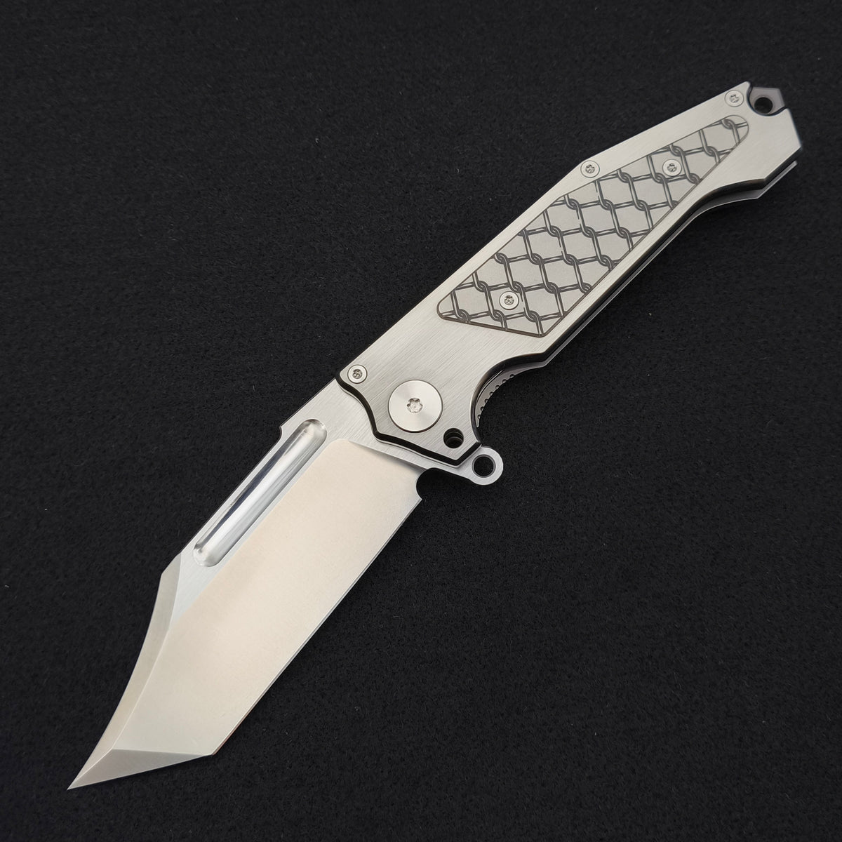 ADV Freak, Satin Titanium Border finish 1