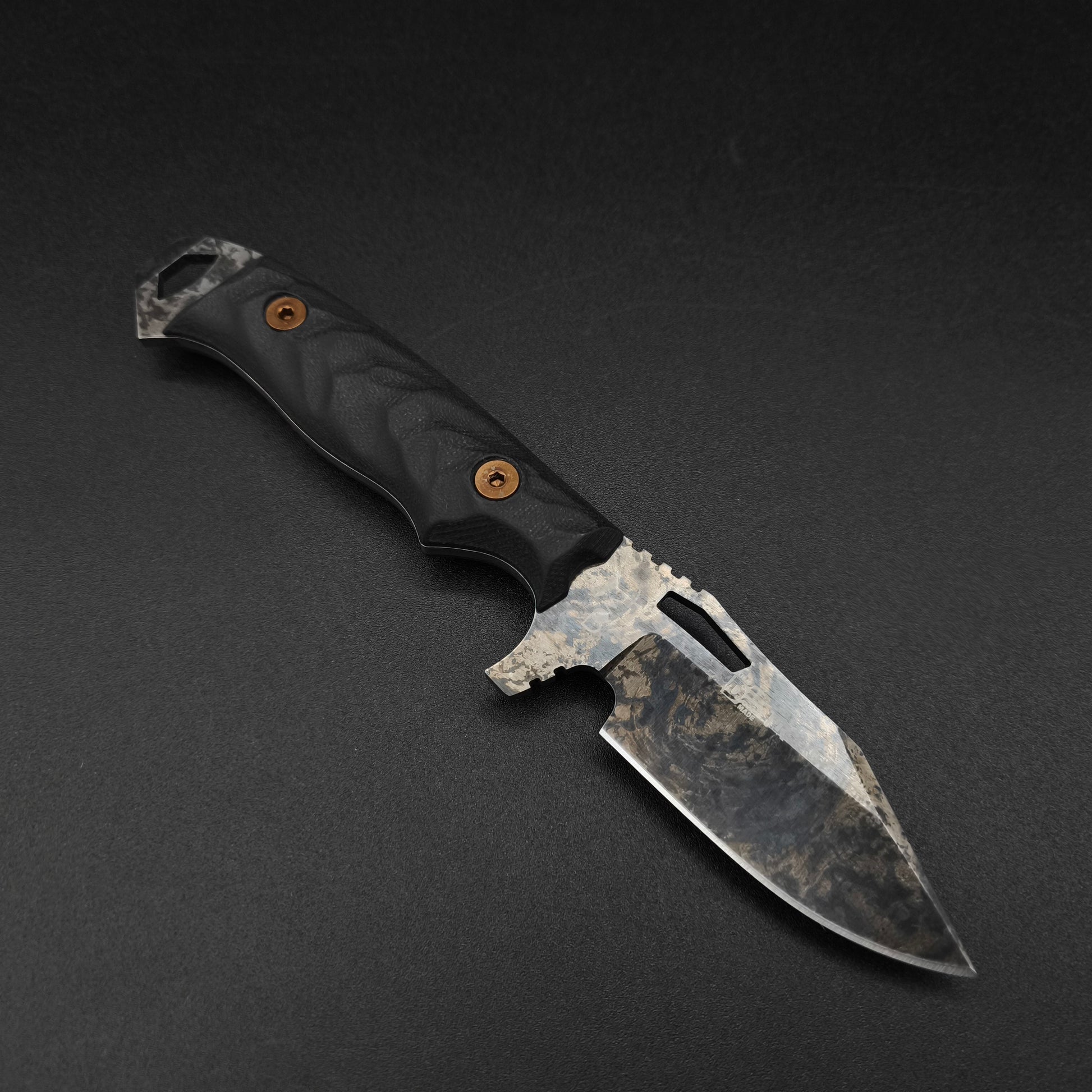 Dawson Knives Steadfast Rainstorm, Black G10, ProCut 3