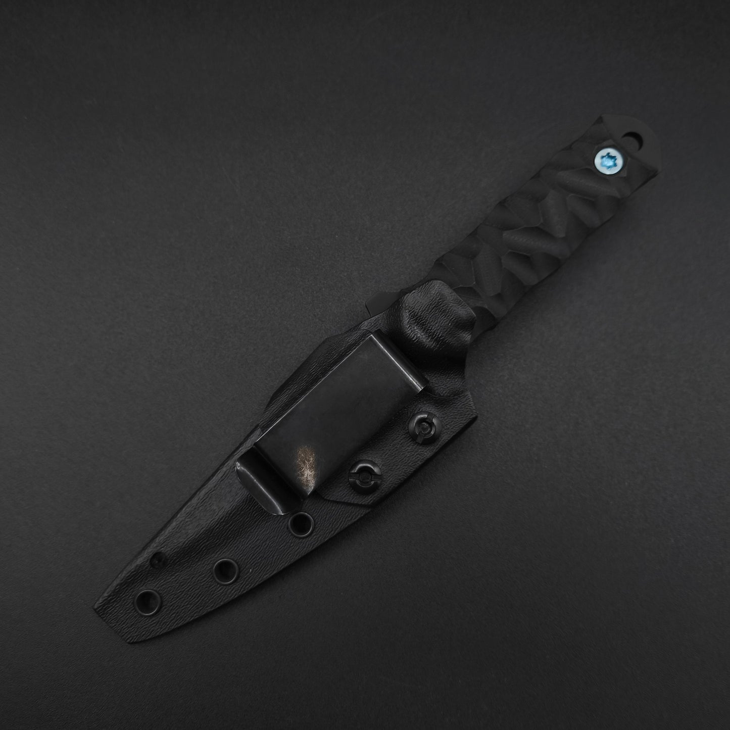 Half Face Blades Combat Filet Black G10, Armor Black 4