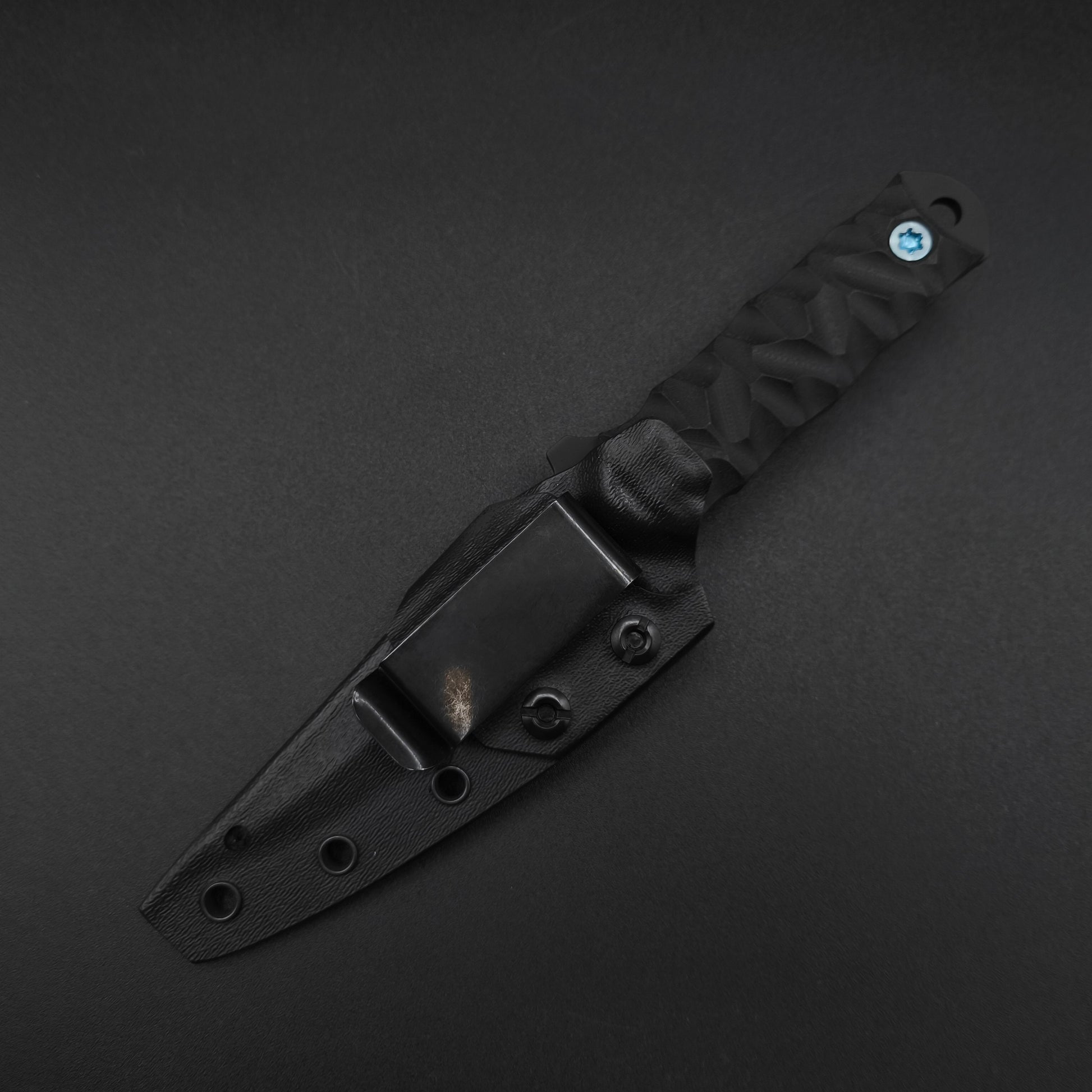 Half Face Blades Combat Filet Black G10, Armor Black 4