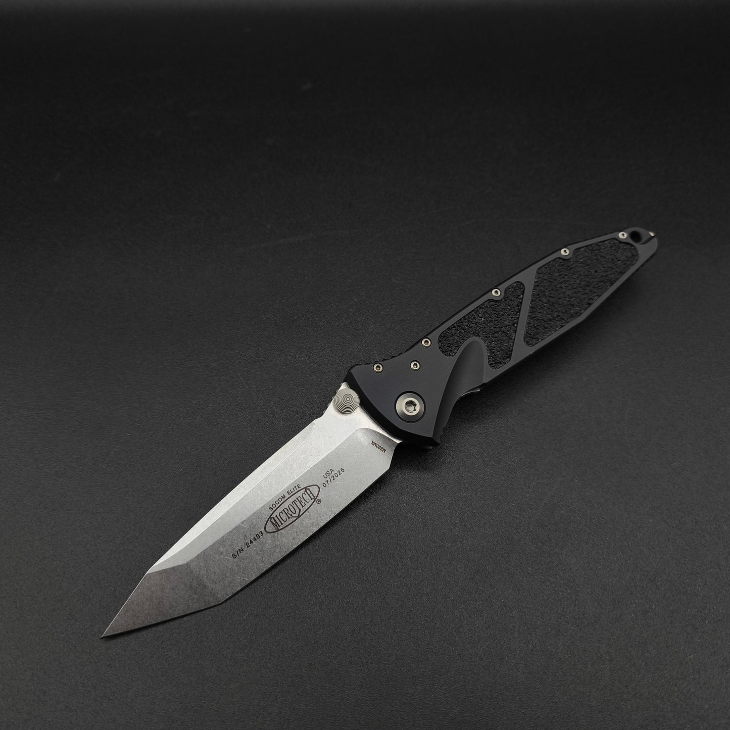 Microtech Knives Socom Elite T/E Black Stonewash 1