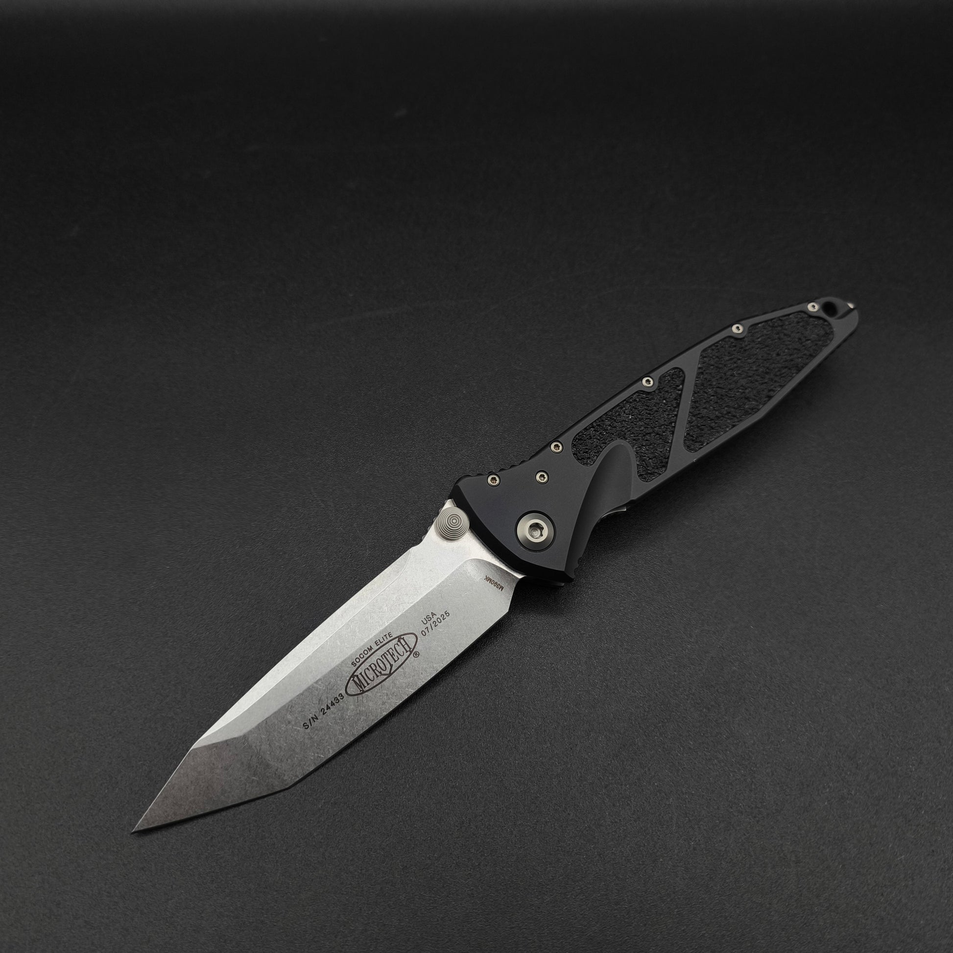 Microtech Knives Socom Elite T/E Black Stonewash 1