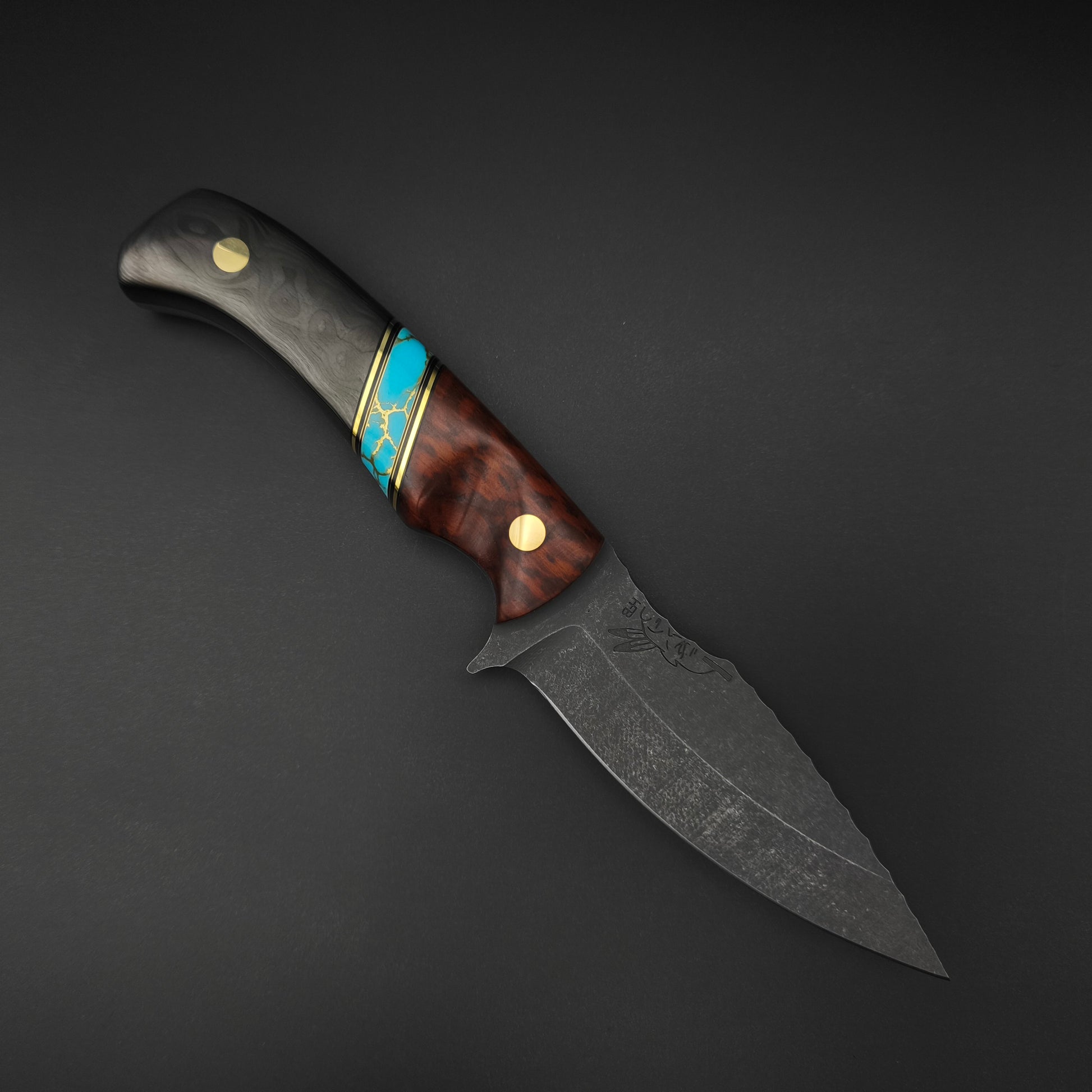Half Face Blades Ishi Snakewood, Turquoise, Black Camo Carbon 1