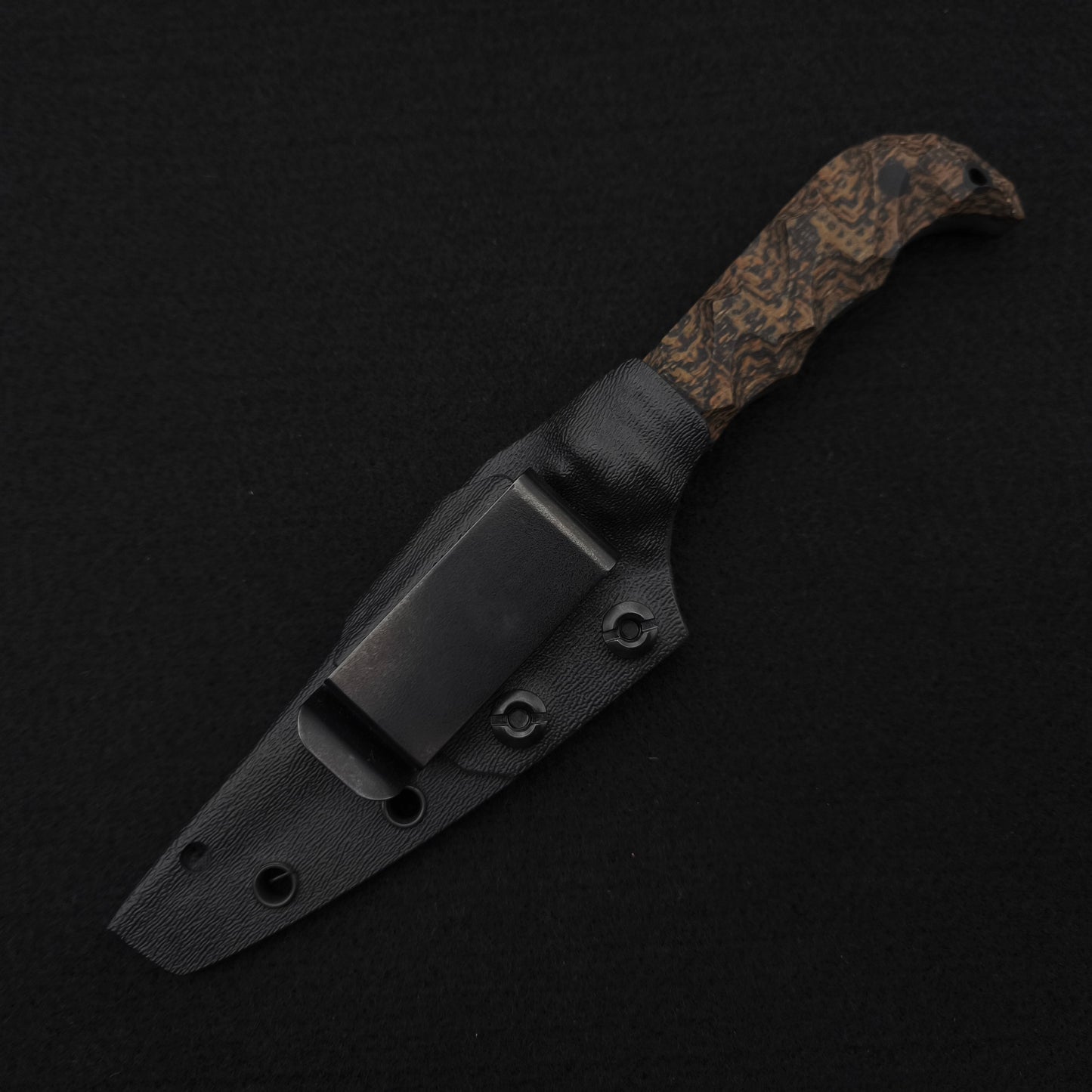 Half Face Blades Senator Mossy Oak Burlap Micarta 4