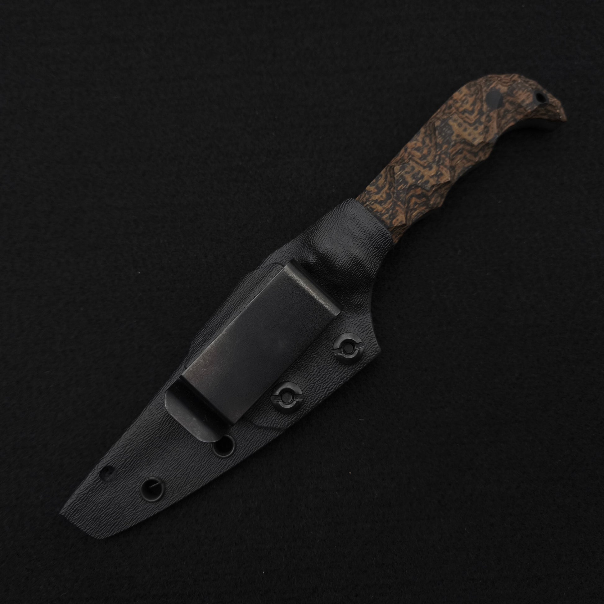 Half Face Blades Senator Mossy Oak Burlap Micarta 4