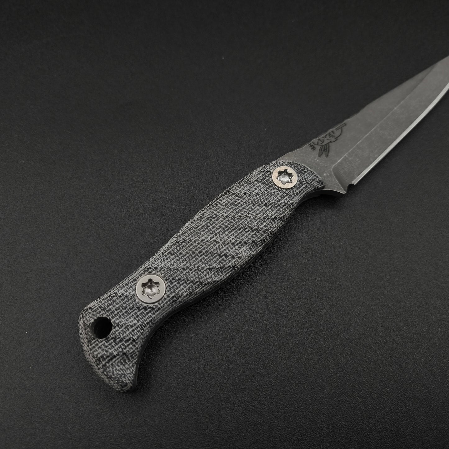 Half Face Blades Congressman Black Canvas Micarta 3