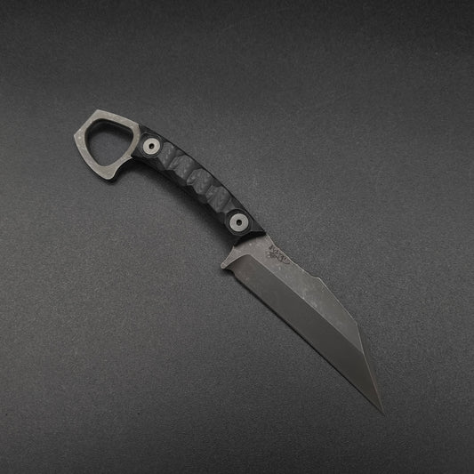 Half Face Blades SHPOS Black G10, stonewashed