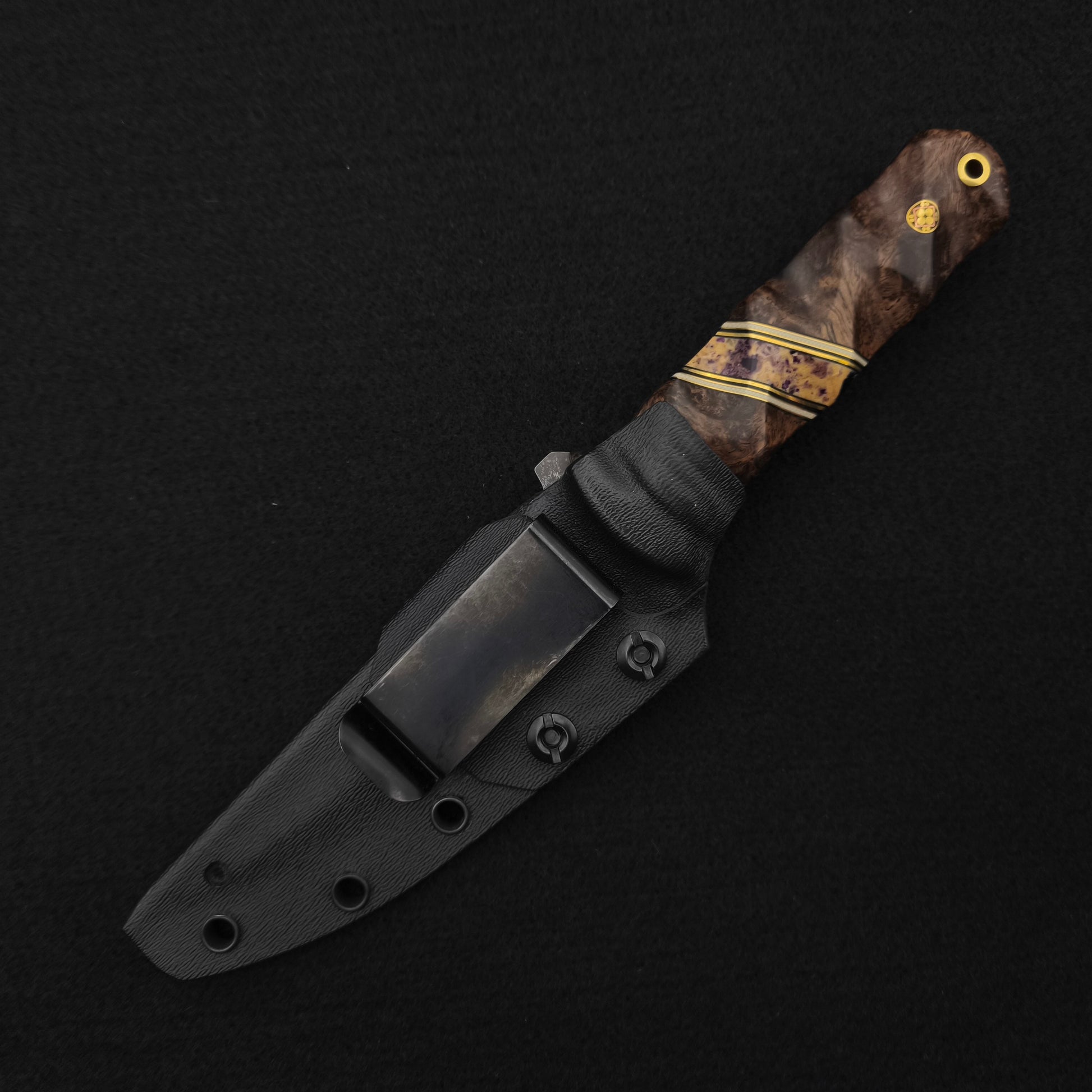 Half Face Blades Combat Filet Mahogany, Purple Calceon Split 6