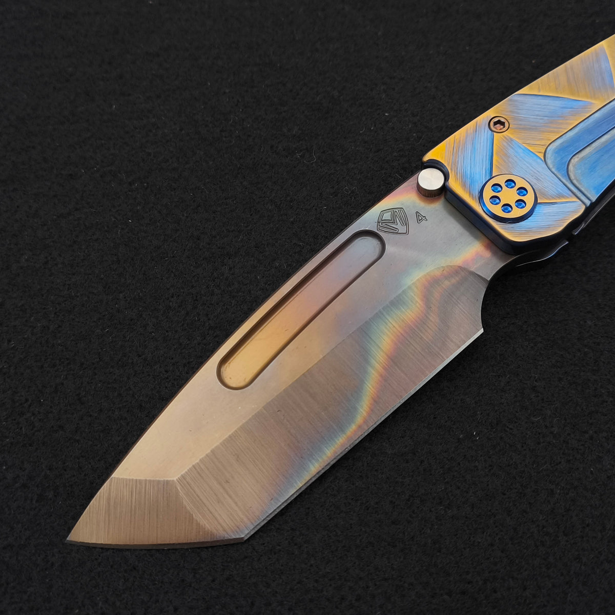 Medford Marauder H, Vulcan Tanto, Stained Glass, S45VN 3